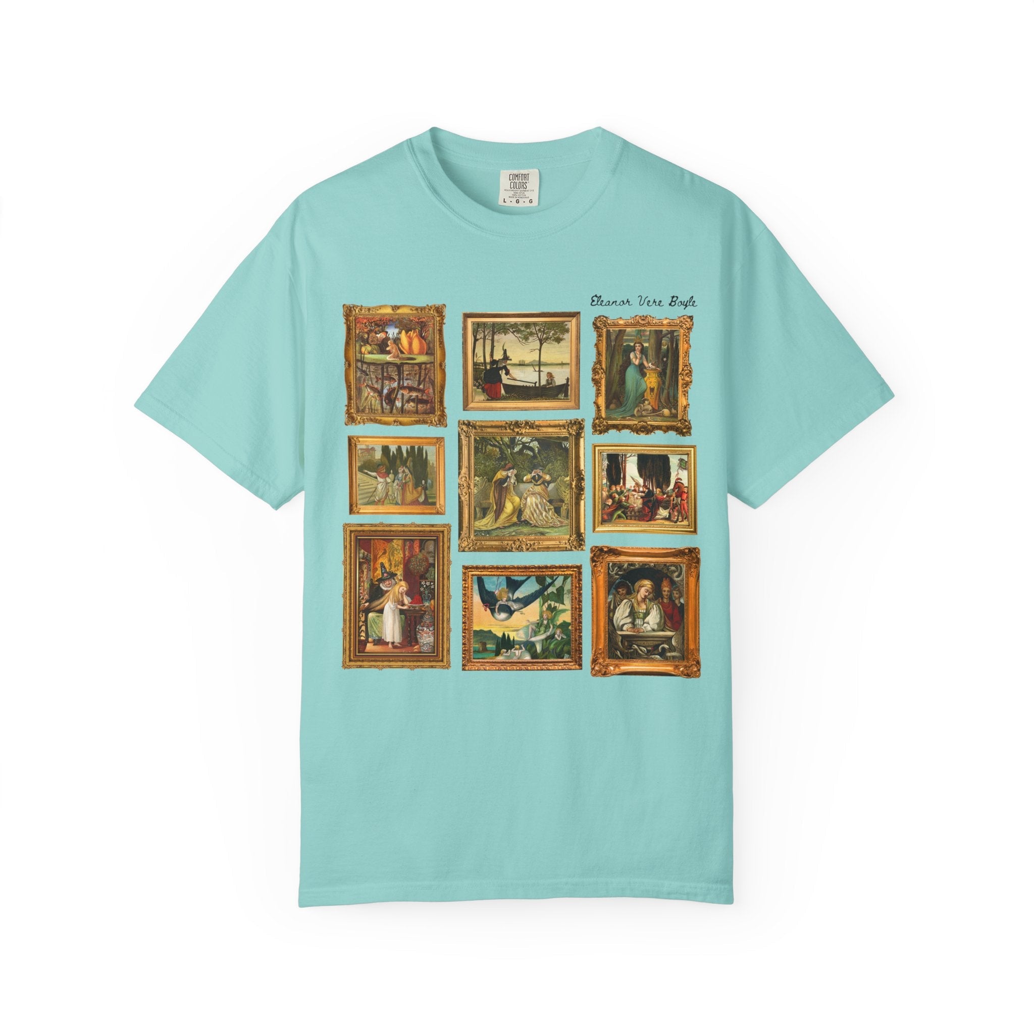Eleanor Vere Boyle Art History Tee Shirt: 19th Century Classic Literature Gift, Hans Christian Andersen Folklore and Fairy Tale Stories Tee - Opal and June