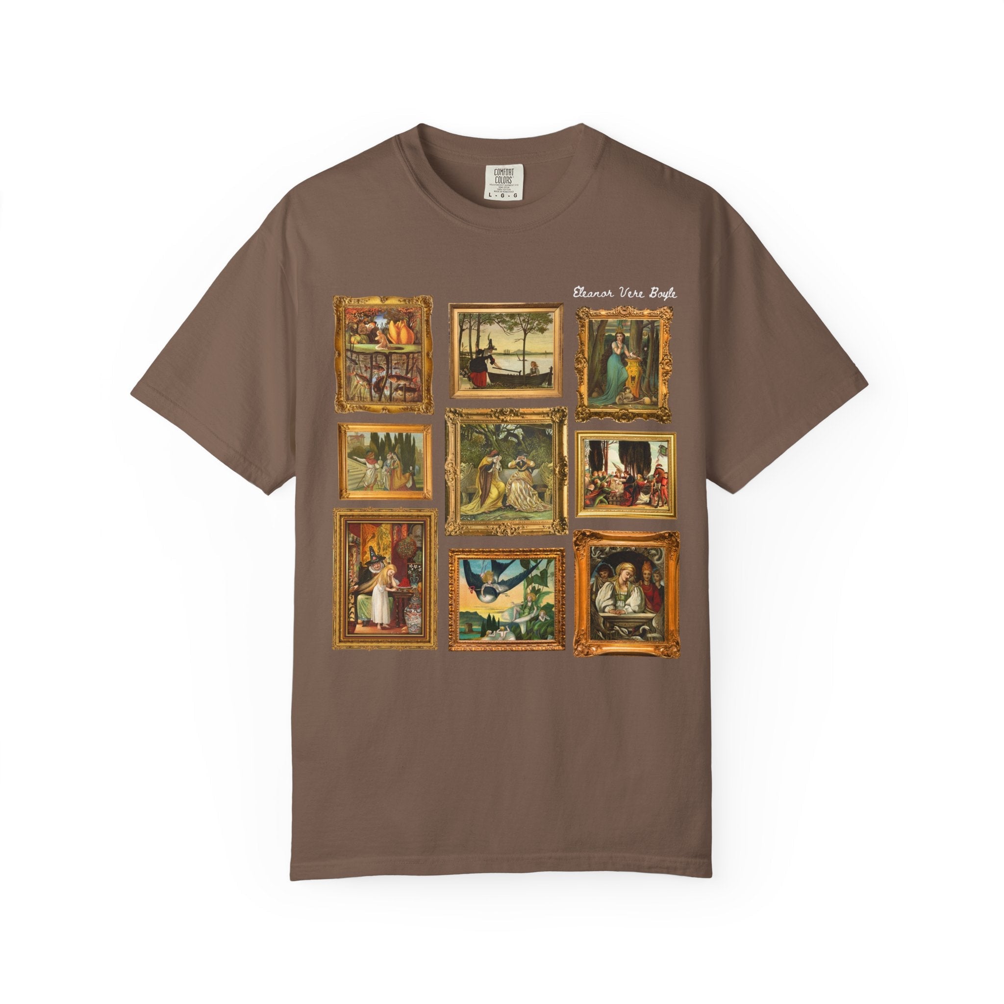 Eleanor Vere Boyle Art History Tee Shirt: 19th Century Classic Literature Gift, Hans Christian Andersen Folklore and Fairy Tale Stories Tee - Opal and June