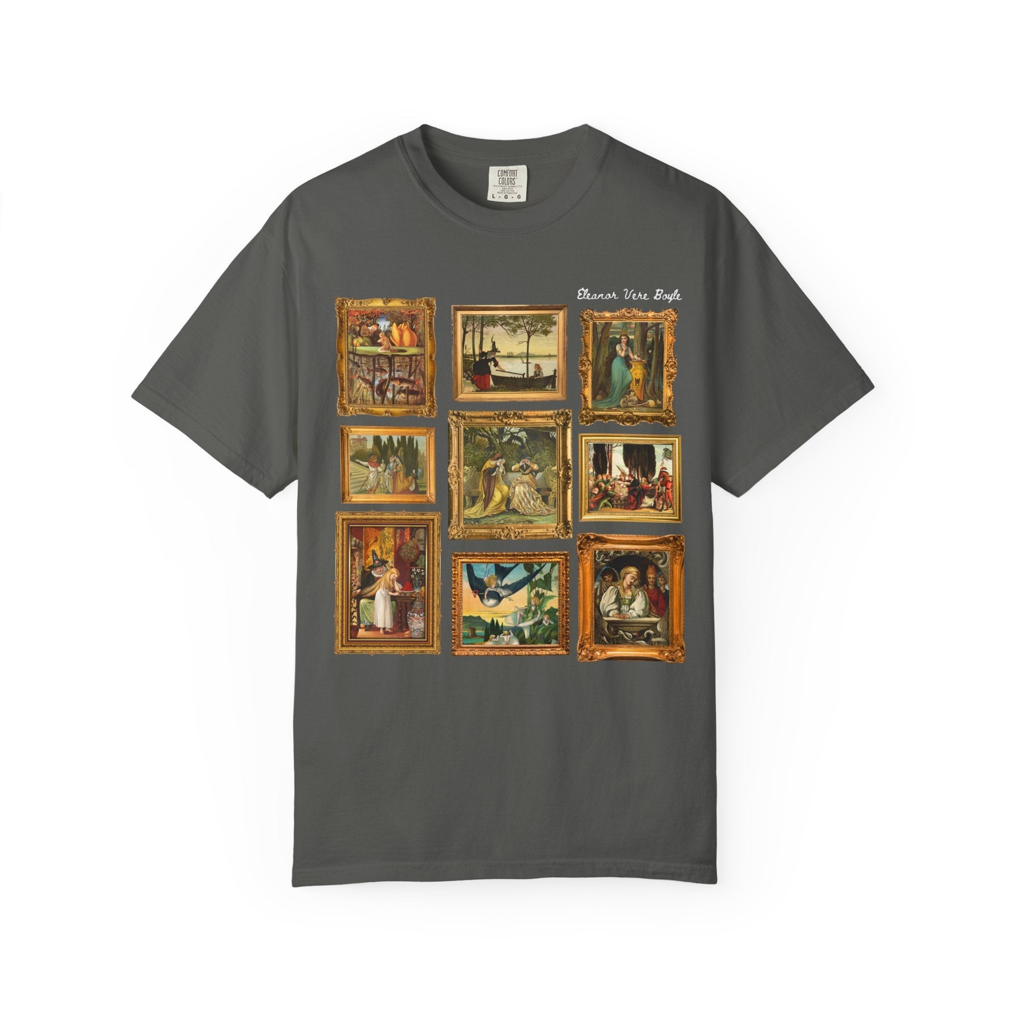 Eleanor Vere Boyle Art History Tee Shirt: 19th Century Classic Literature Gift, Hans Christian Andersen Folklore and Fairy Tale Stories Tee - Opal and June