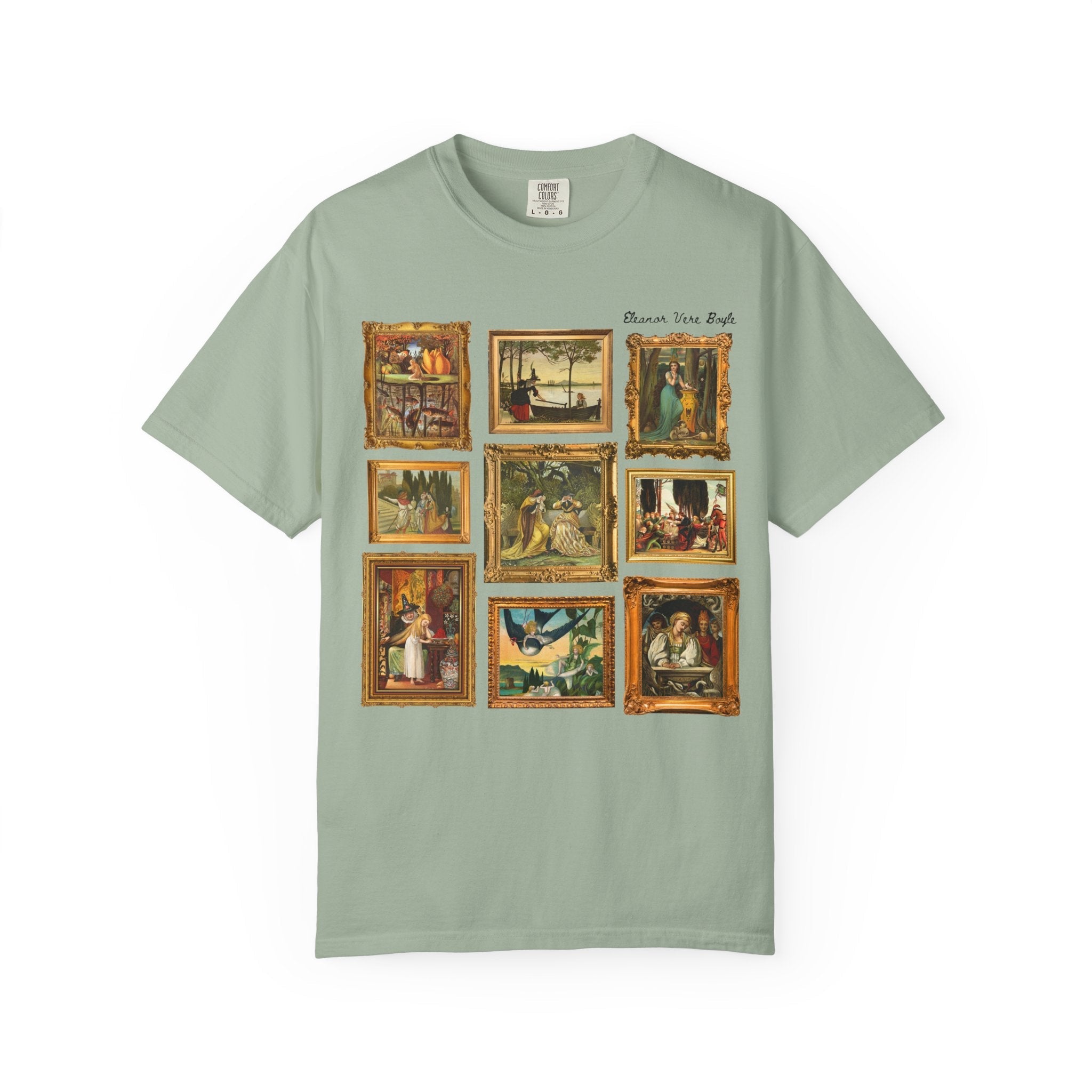 Eleanor Vere Boyle Art History Tee Shirt: 19th Century Classic Literature Gift, Hans Christian Andersen Folklore and Fairy Tale Stories Tee - Opal and June