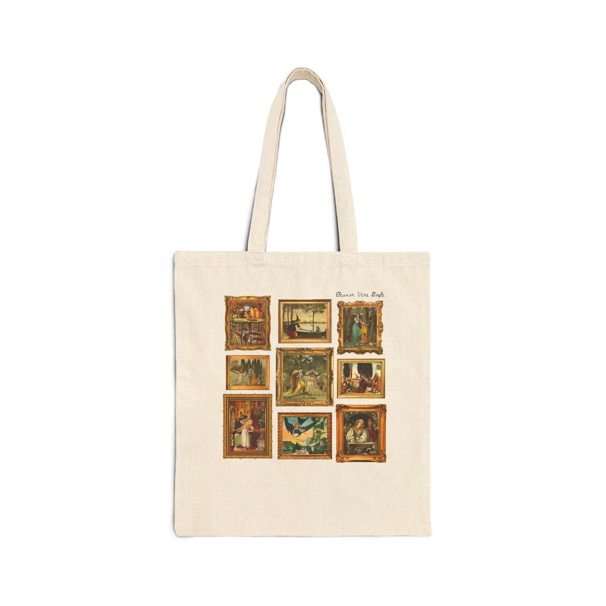 Eleanor Vere Boyle Art History Tote Bag: 19th Century Classic Literature Gift, Hans Christian Andersen Folklore and Fairy Tale Stories Tote - Opal and June