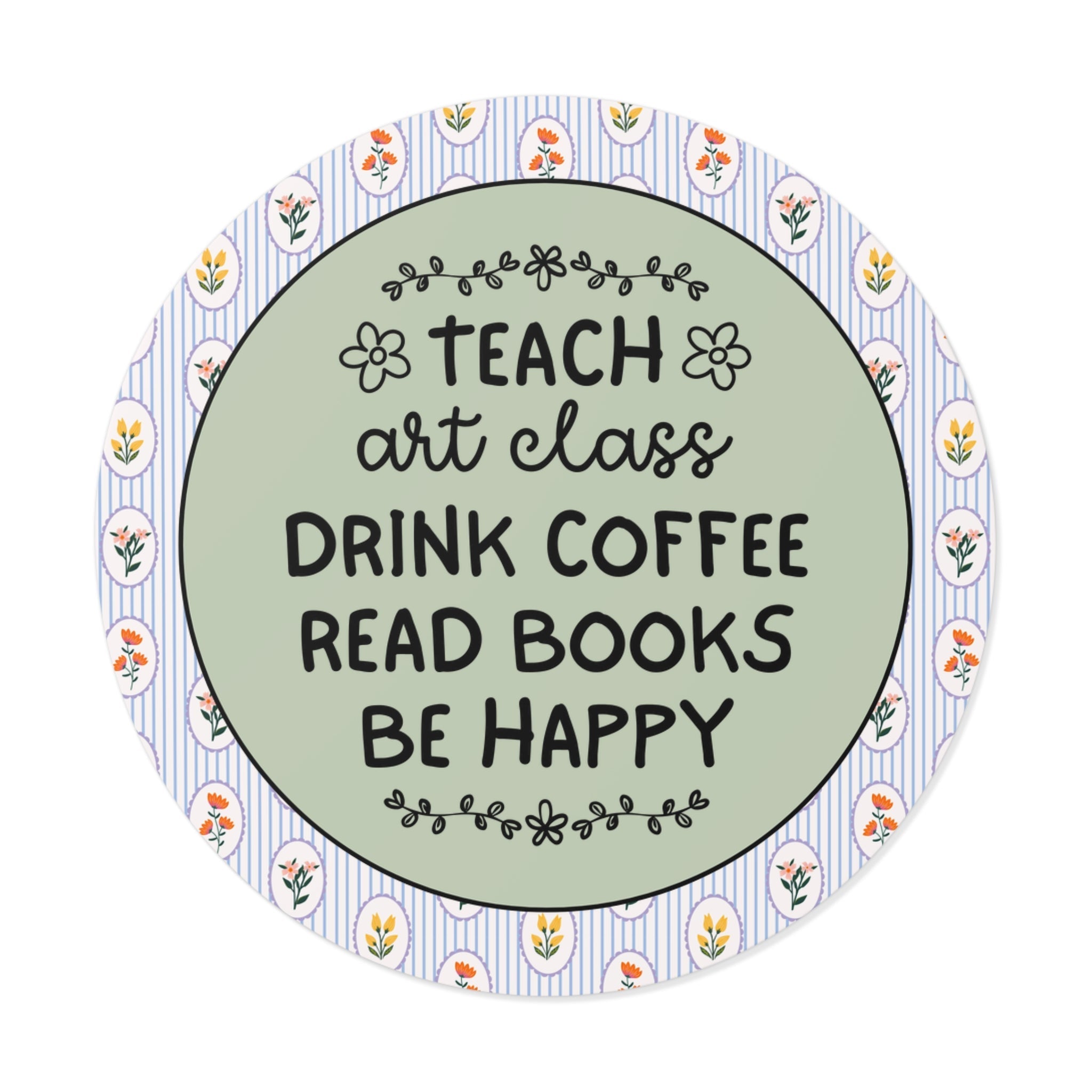 Elementary Art Teacher Sticker - Opal and June