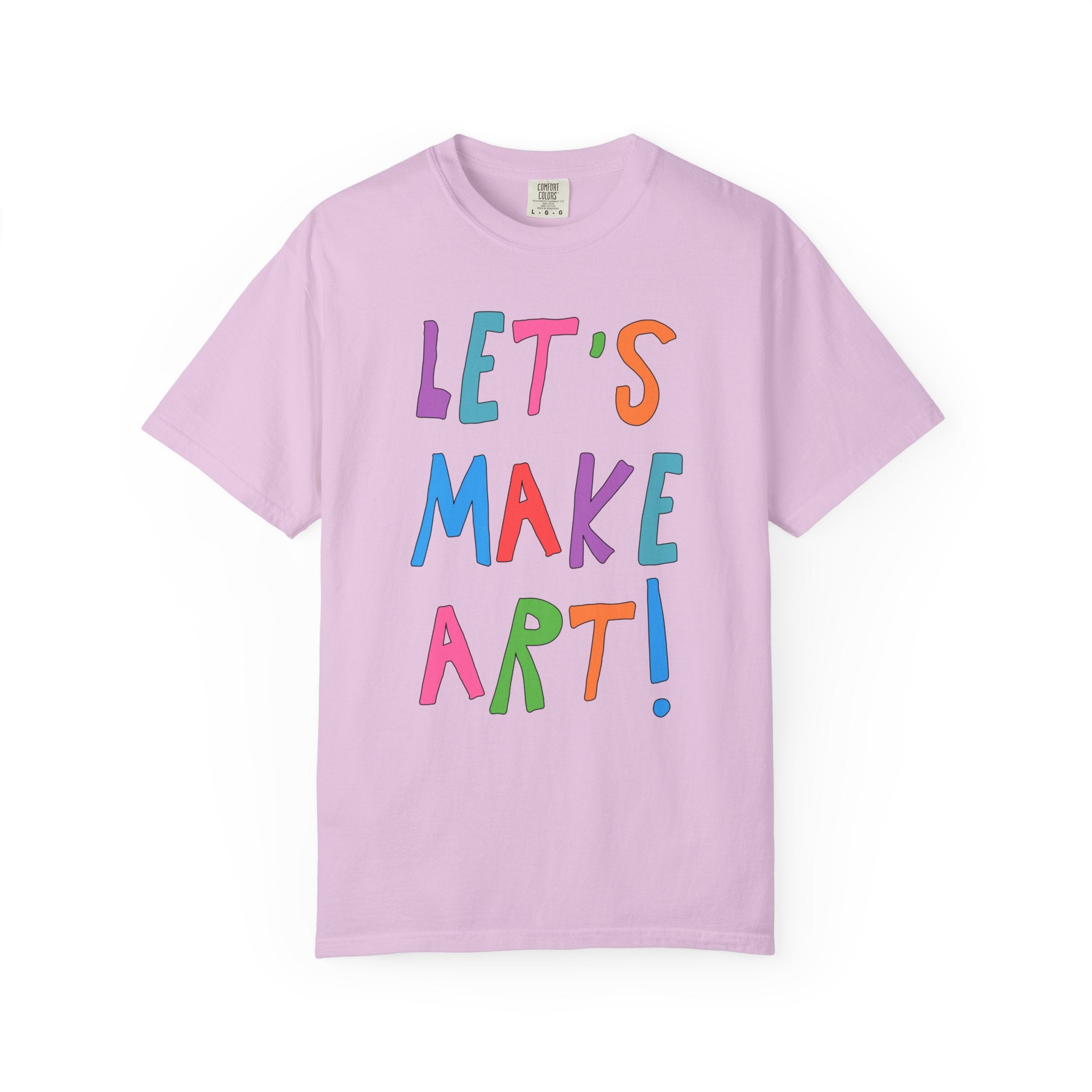 Elementary Art Teacher Tee: Let's Make Art! - Opal and June