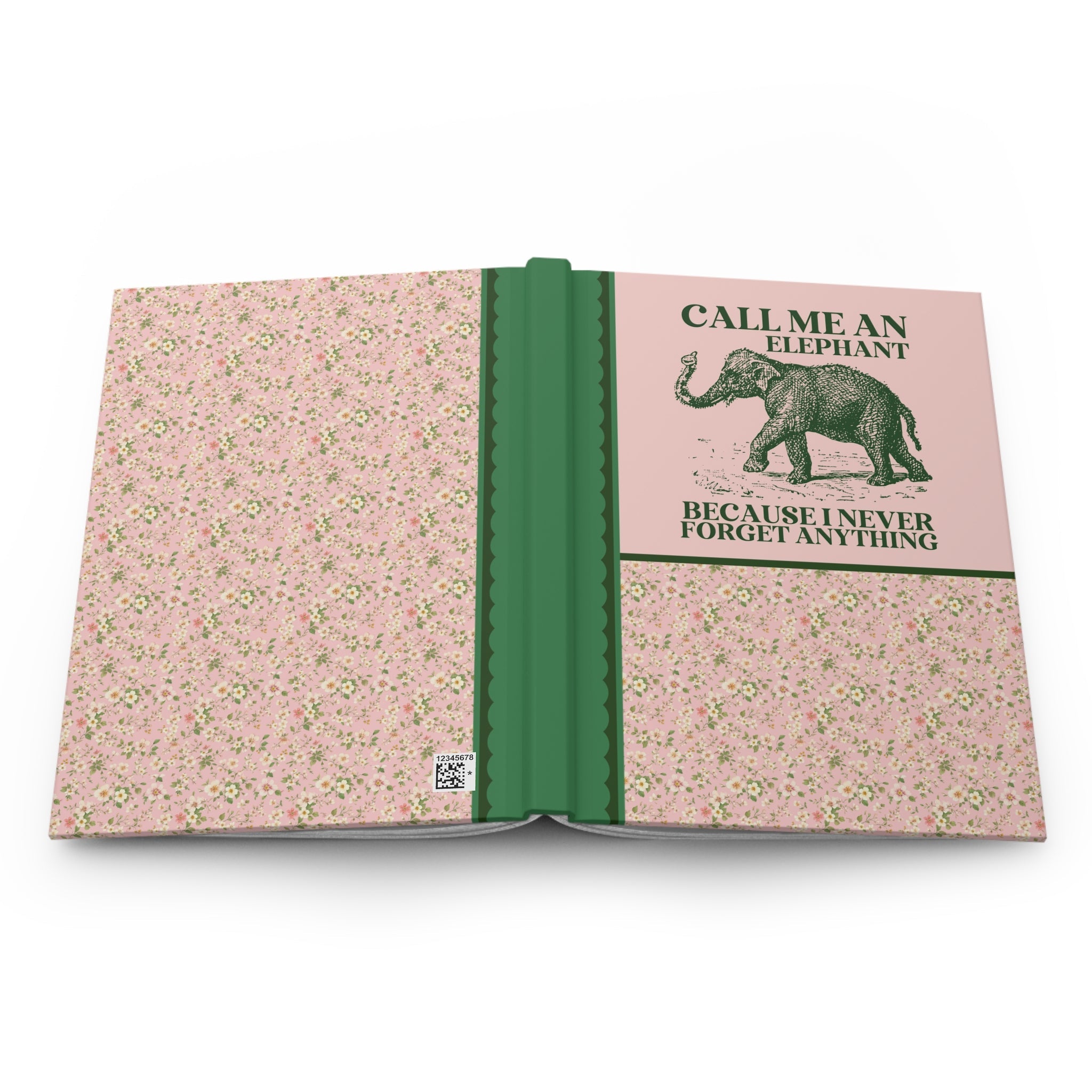 Elephant Animal Lover Notebook - Opal and June