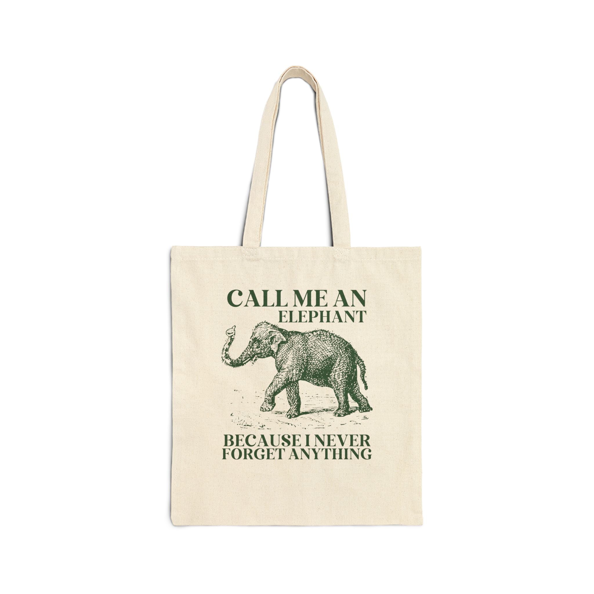 Elephant Animal Lover Tote - Opal and June