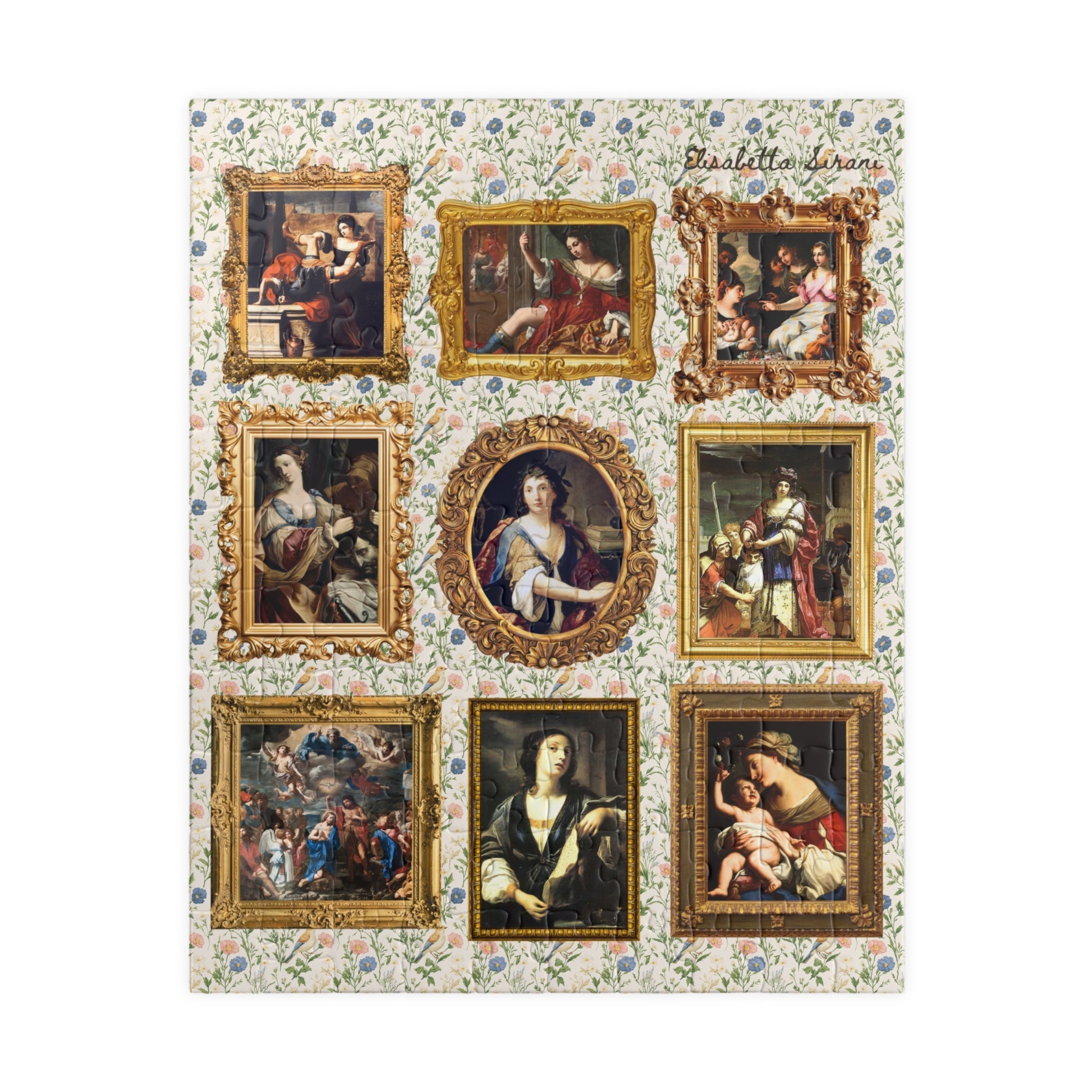 Elisabetta Sirana Italian Art History Puzzle - Opal and June