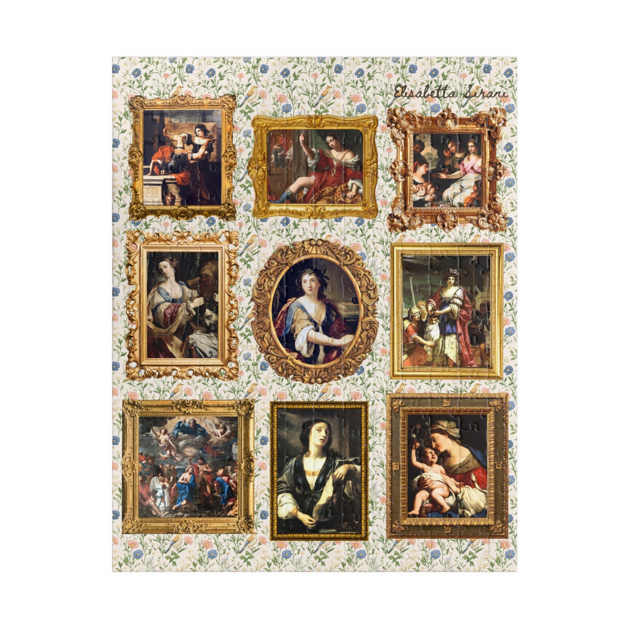 Elisabetta Sirana Italian Art History Puzzle - Opal and June