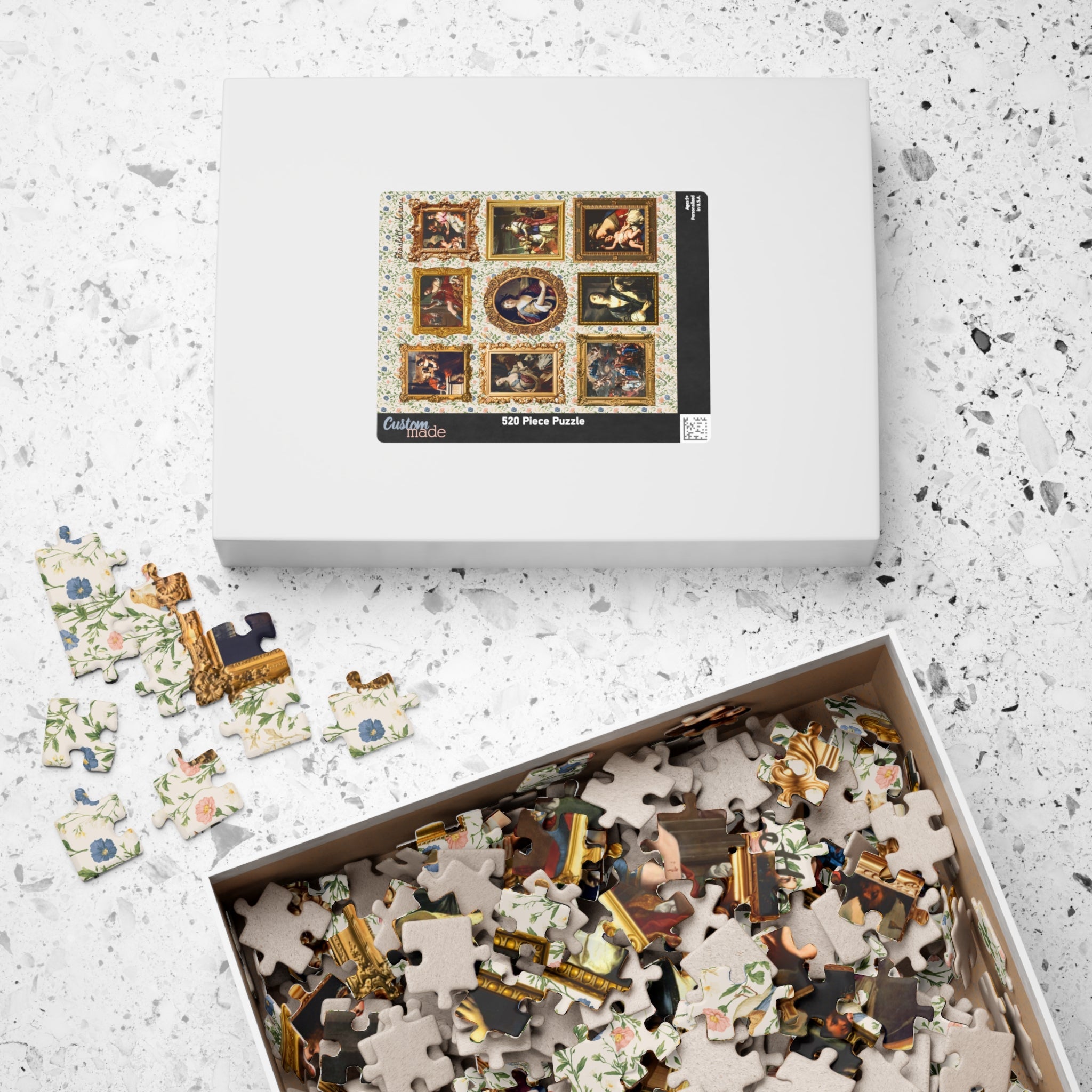 Elisabetta Sirana Italian Art History Puzzle - Opal and June