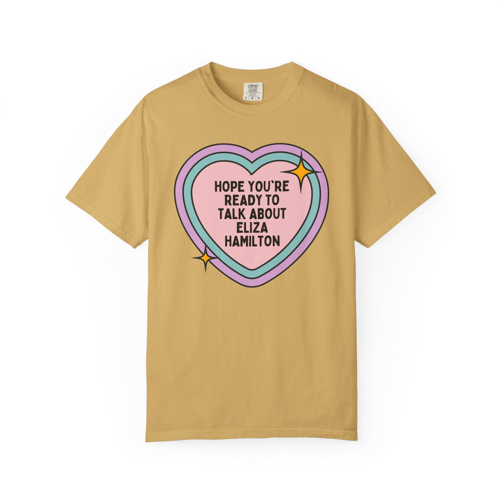 Eliza Hamilton American History Tee Shirt, Women's History T-Shirt, 18th Century Early US History Social Studies Shirt, Alexander Hamilton - Opal and June