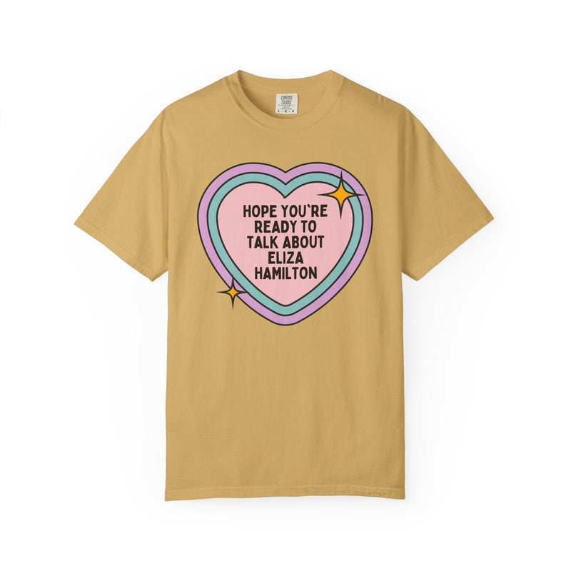 Eliza Hamilton American History Tee Shirt, Women's History T-Shirt, 18th Century Early US History Social Studies Shirt, Alexander Hamilton - Opal and June