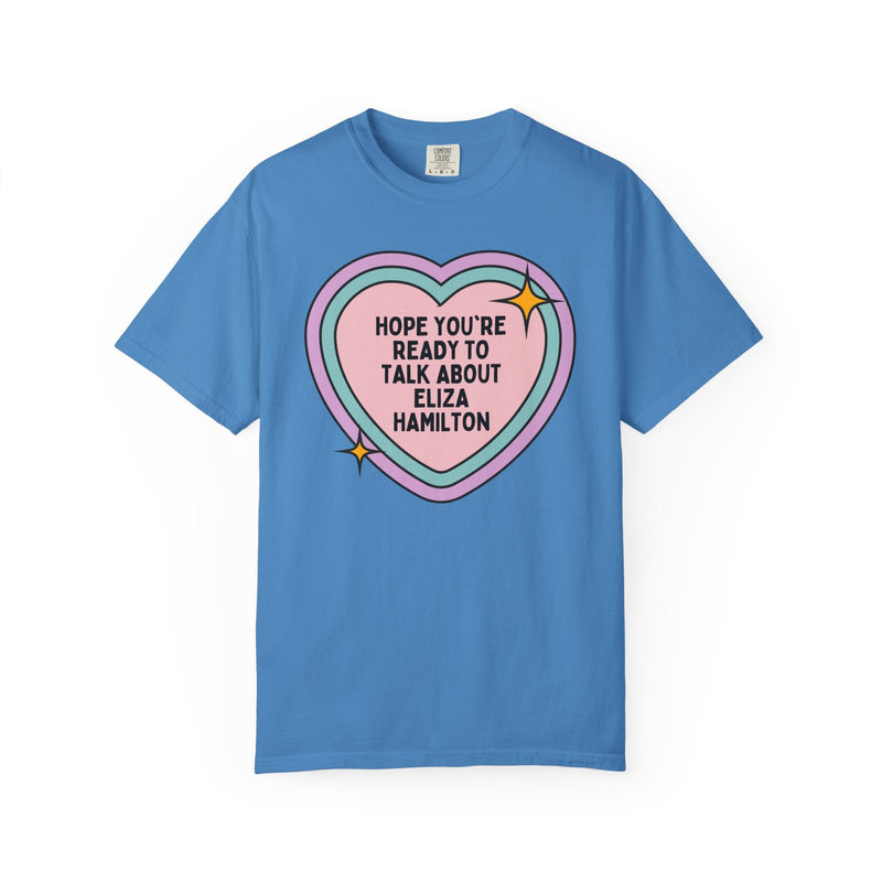 Eliza Hamilton American History Tee Shirt, Women's History T-Shirt, 18th Century Early US History Social Studies Shirt, Alexander Hamilton - Opal and June