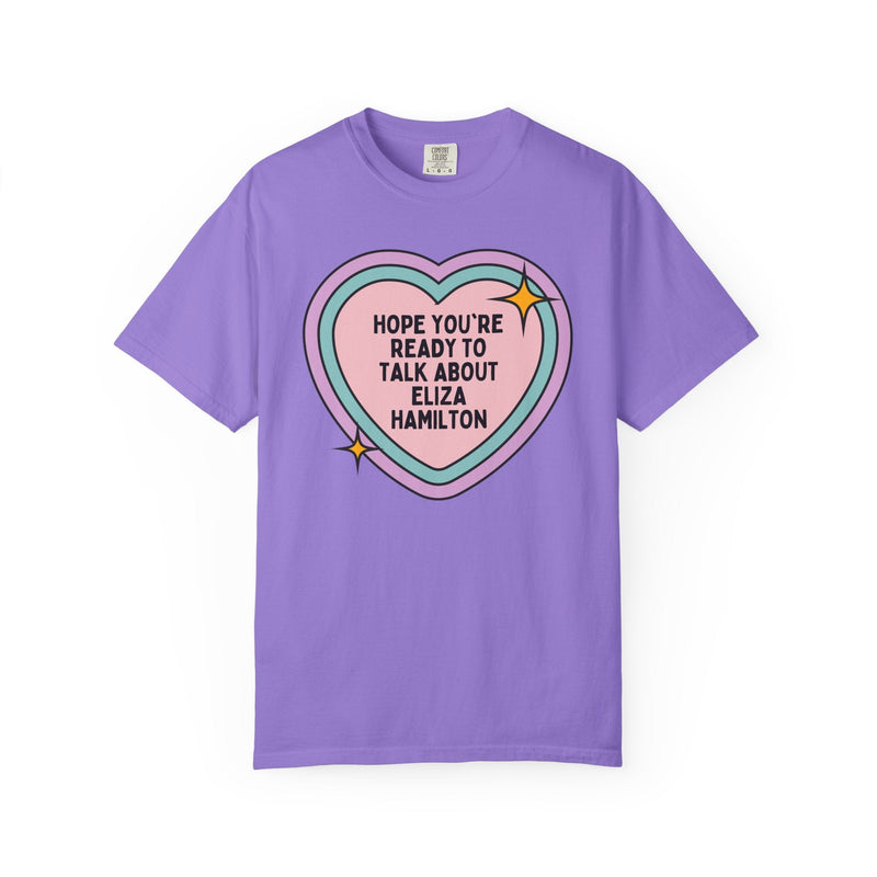 Eliza Hamilton American History Tee Shirt, Women's History T-Shirt, 18th Century Early US History Social Studies Shirt, Alexander Hamilton - Opal and June