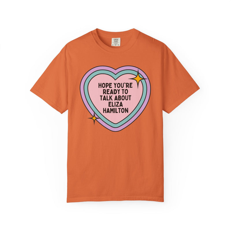 Eliza Hamilton American History Tee Shirt, Women's History T-Shirt, 18th Century Early US History Social Studies Shirt, Alexander Hamilton - Opal and June