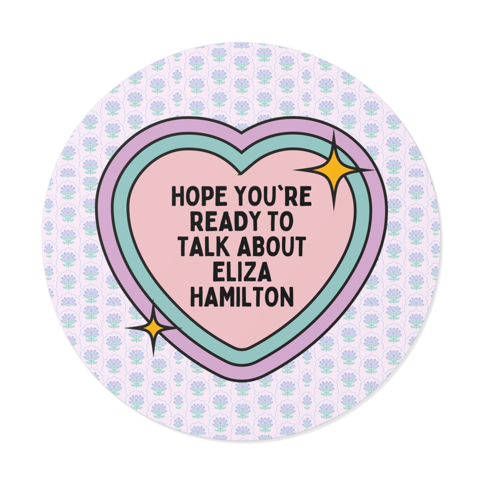 Eliza Hamilton Sticker - Opal and June