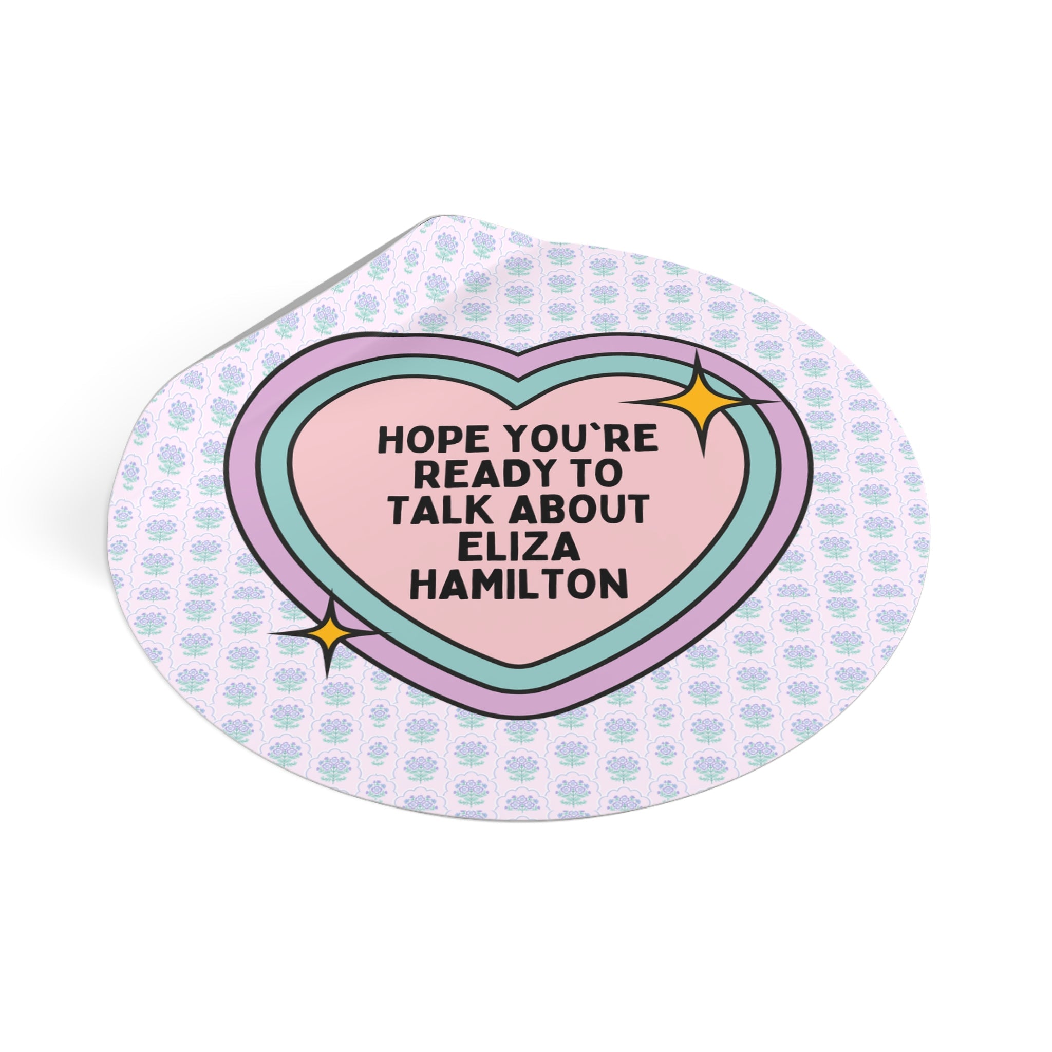 Eliza Hamilton Sticker - Opal and June