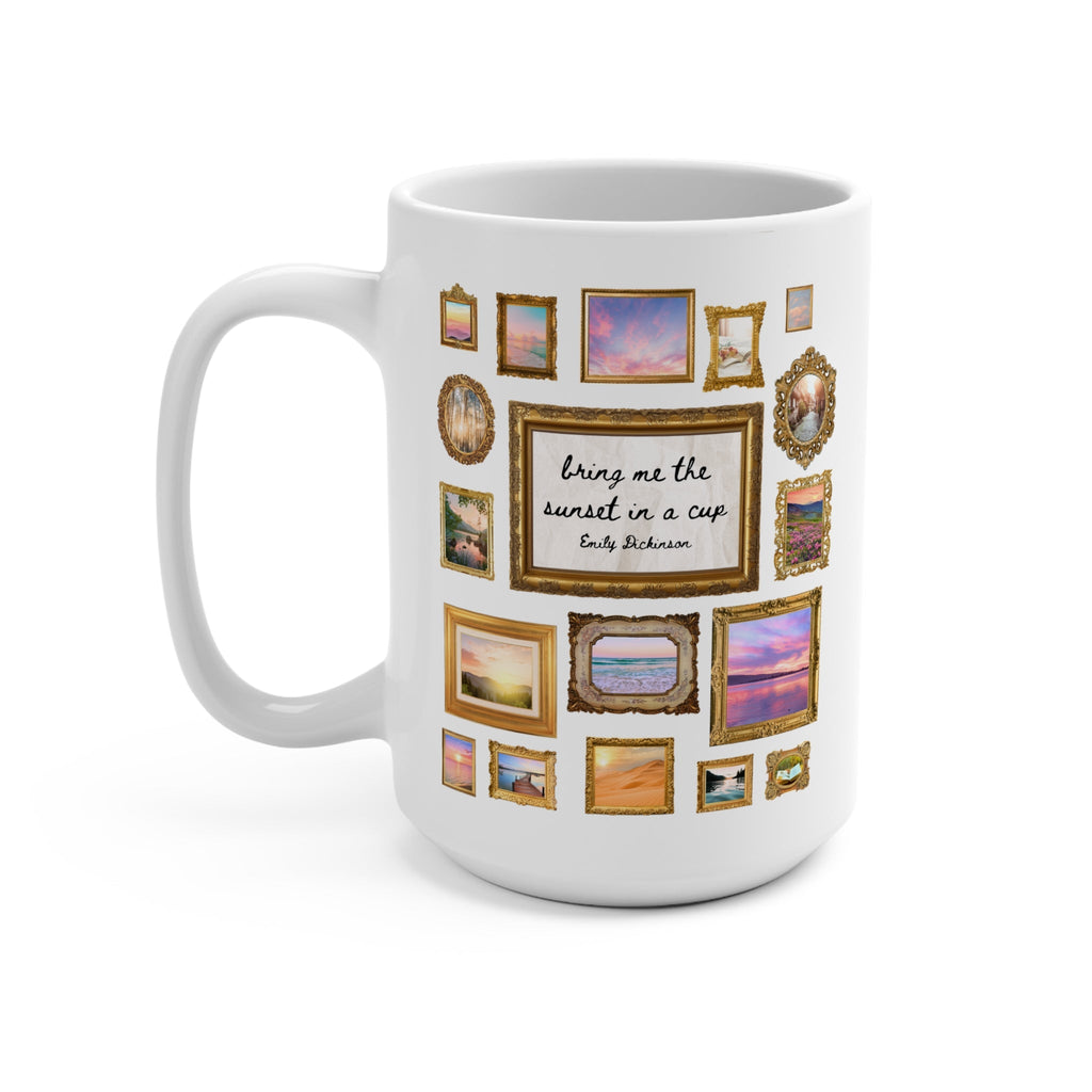 Emily Dickinson Poetry Mug - Opal and June