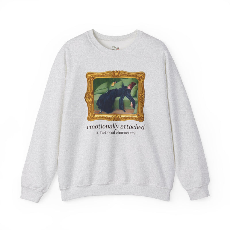 Emotionally Attached Art History Crewneck - Opal and June