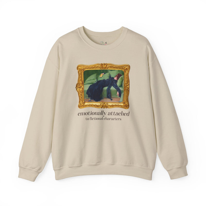 Emotionally Attached Art History Crewneck - Opal and June