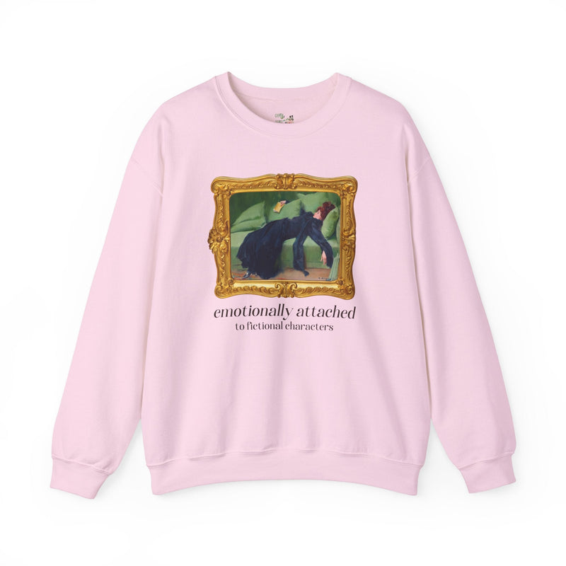 Emotionally Attached Art History Crewneck - Opal and June