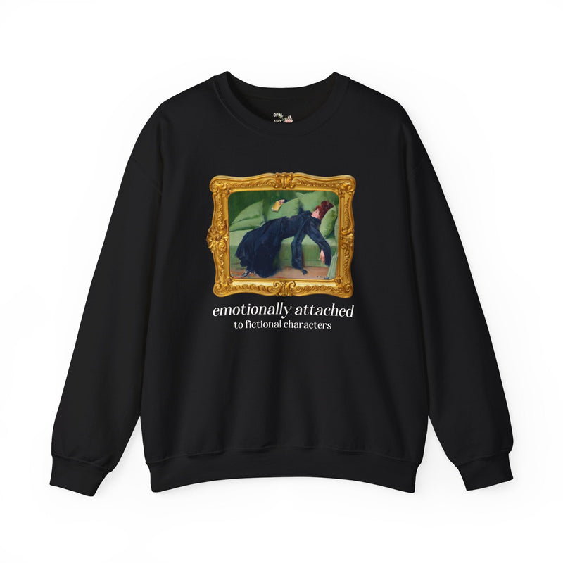 Emotionally Attached Art History Crewneck - Opal and June