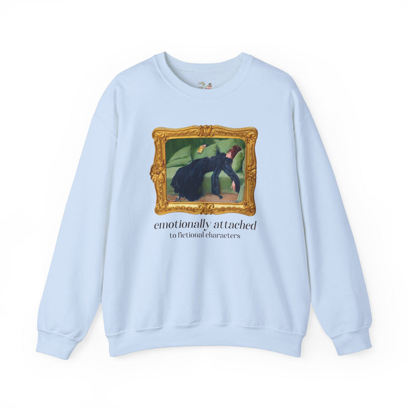 Emotionally Attached Art History Crewneck - Opal and June