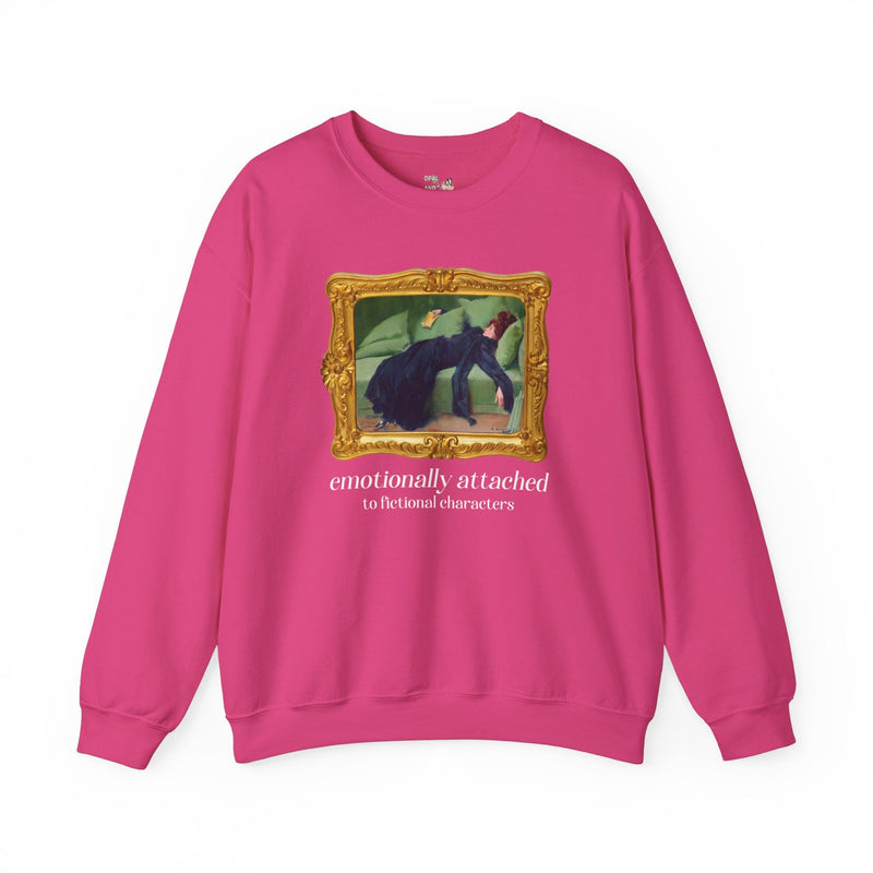 Emotionally Attached Art History Crewneck - Opal and June