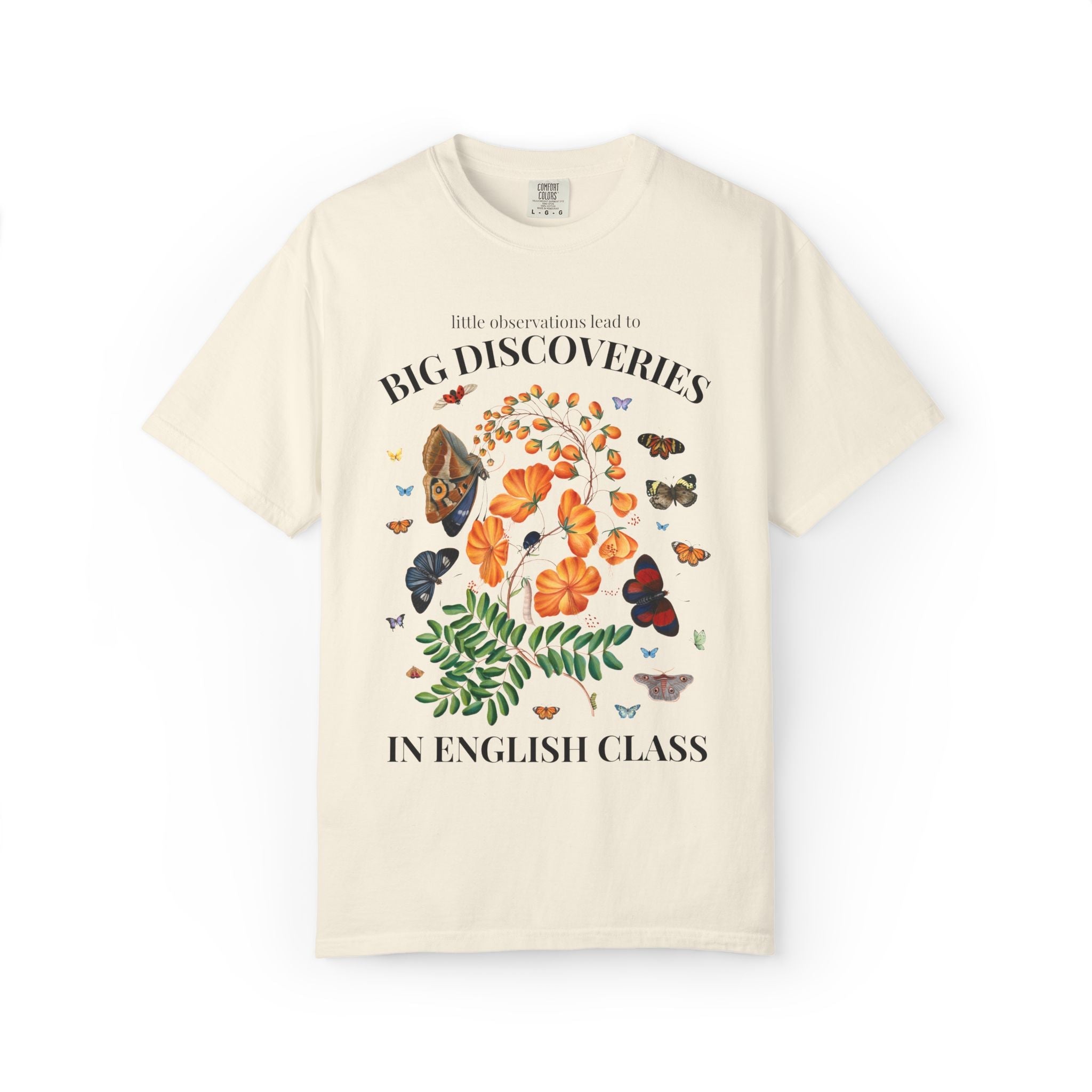 English Class: Little Observations Lead to Big Discoveries, Matching Teacher Team T-Shirt for Back to School - Opal and June