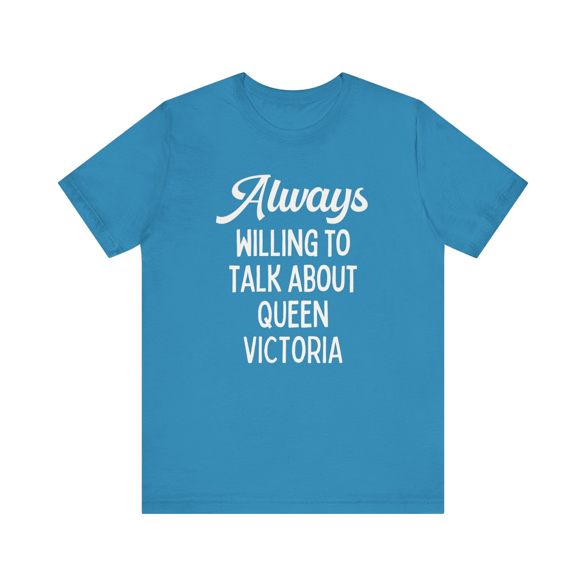English History Teacher Tee Shirt for Historian Who Loves Queen Victoria, Cute 19th Century English History Shirt for History Major Student - Opal and June