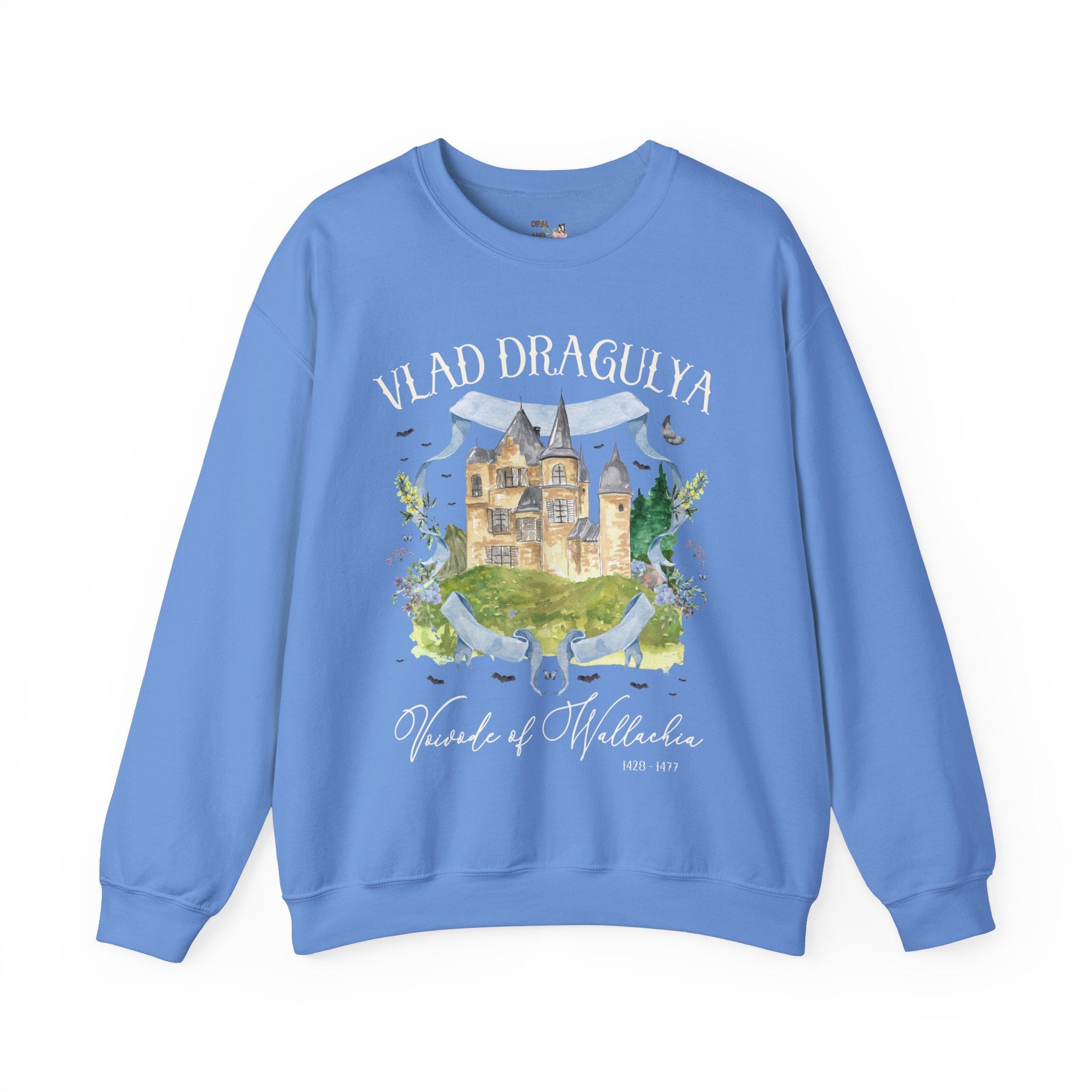 European Medieval History Vlad The Impaler Crewneck - Opal and June