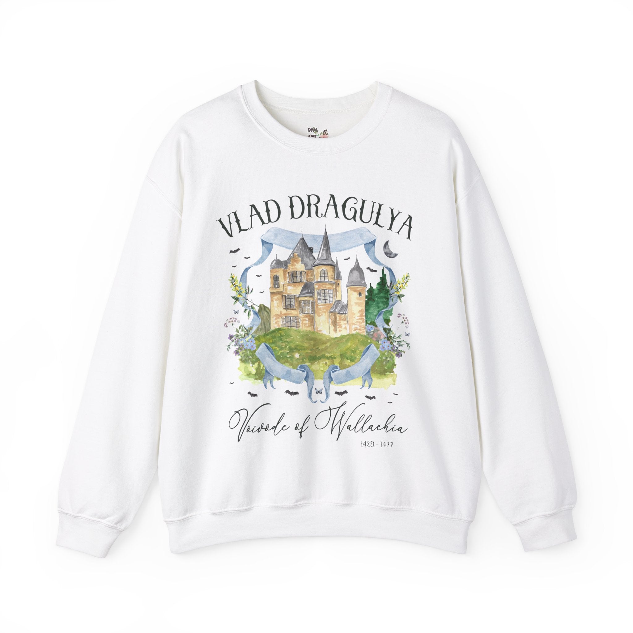 European Medieval History Vlad The Impaler Crewneck - Opal and June