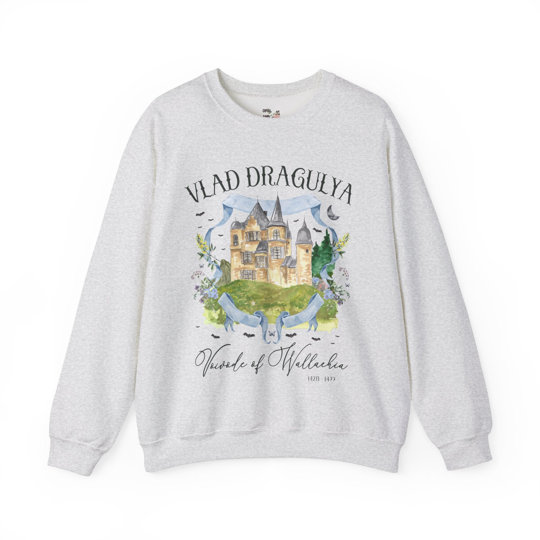 European Medieval History Vlad The Impaler Crewneck - Opal and June