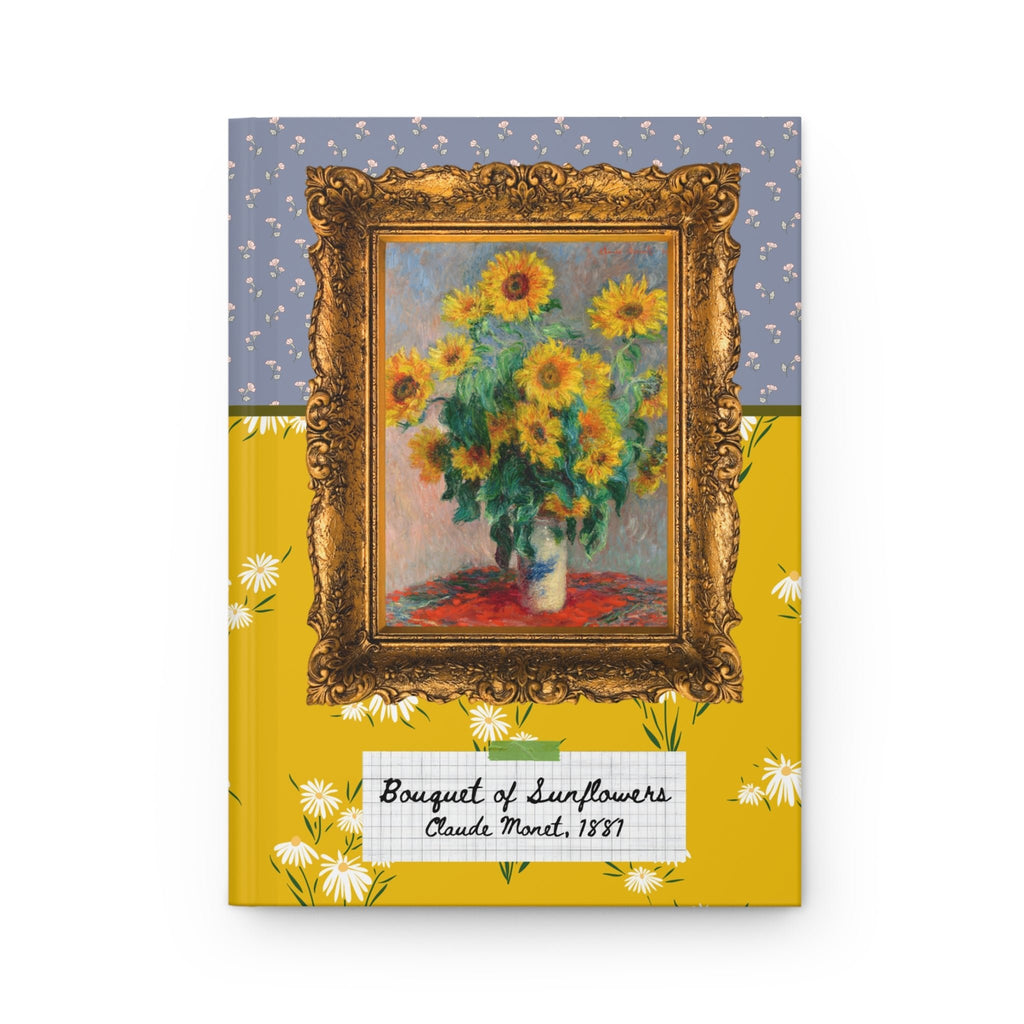 Famous Flowers: Bouquet of Sunflowers Claude Monet - Opal and June