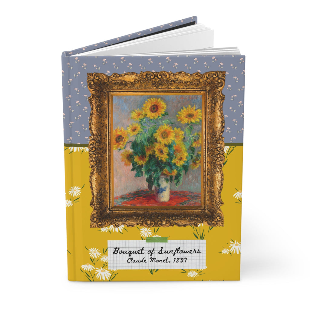 Famous Flowers: Bouquet of Sunflowers Claude Monet - Opal and June