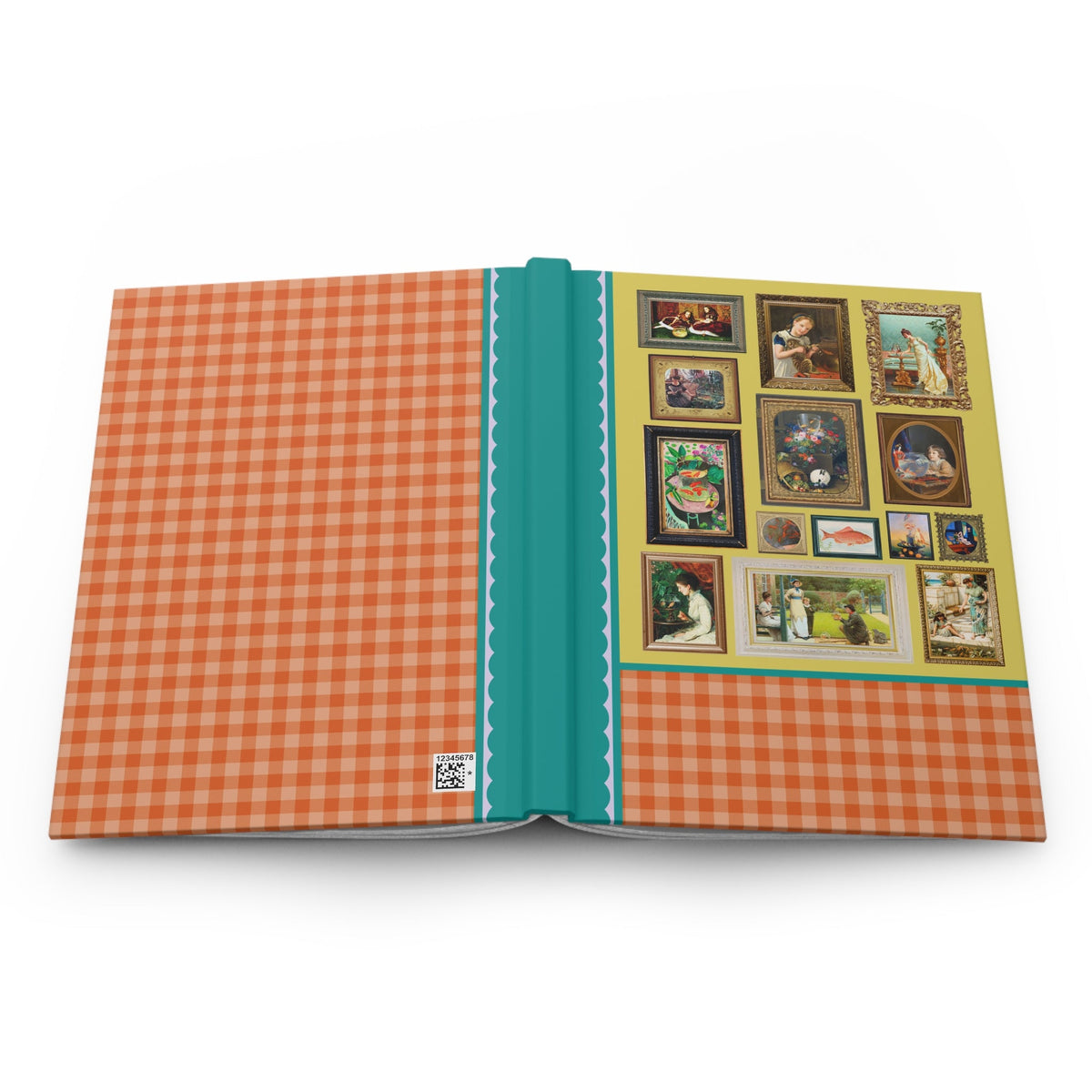 Famous Paintings of Goldfish: Silly Fishing or Animal Lover Notebook with Paintings of Goldfish and Koi, 19th Century and Early 1900s Paintings of Fish - Opal and June