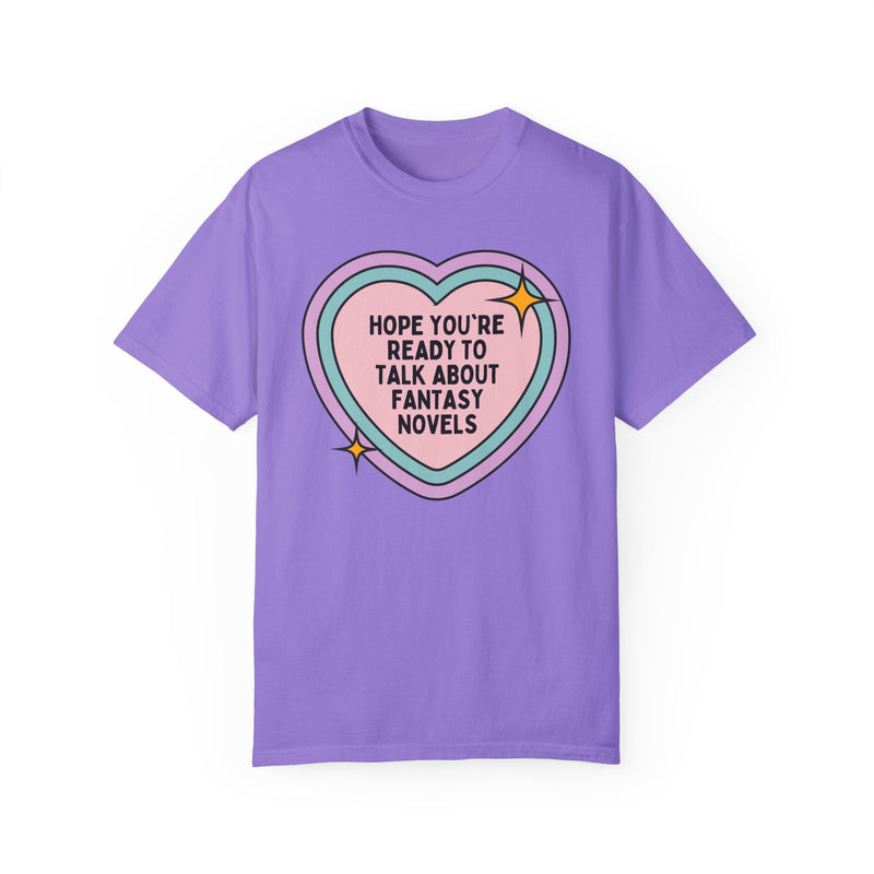Fantasy Novels Bookworm Tee Shirt for Bookworm Who Loves Romantasy Books, Cute Bookish Gift for Moms Who Love Books, Present for Reader - Opal and June