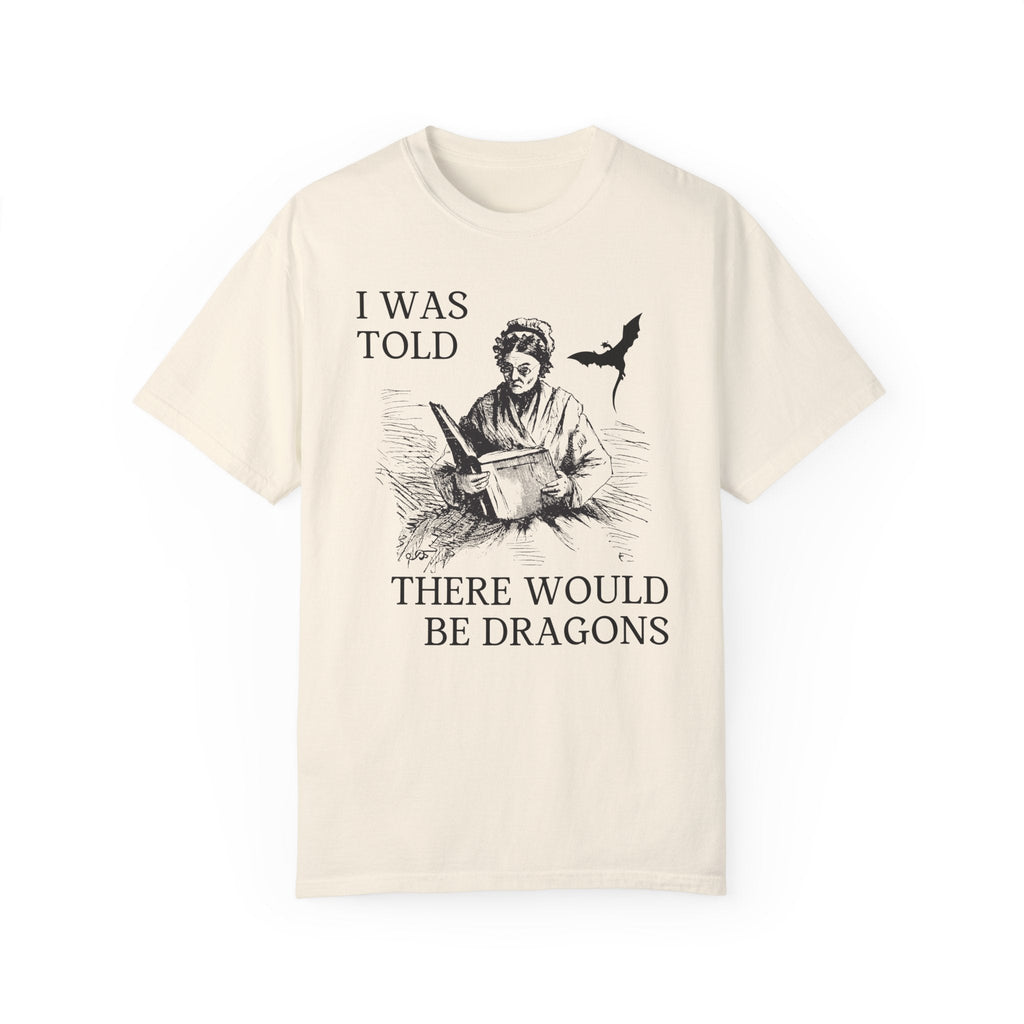 Fantasy Reader Tee Shirt for Book Lover: Funny Fantasy Book T-Shirt for Librarian, Silly Bookish Gift for Fantasy Writer or Book Author - Opal and June