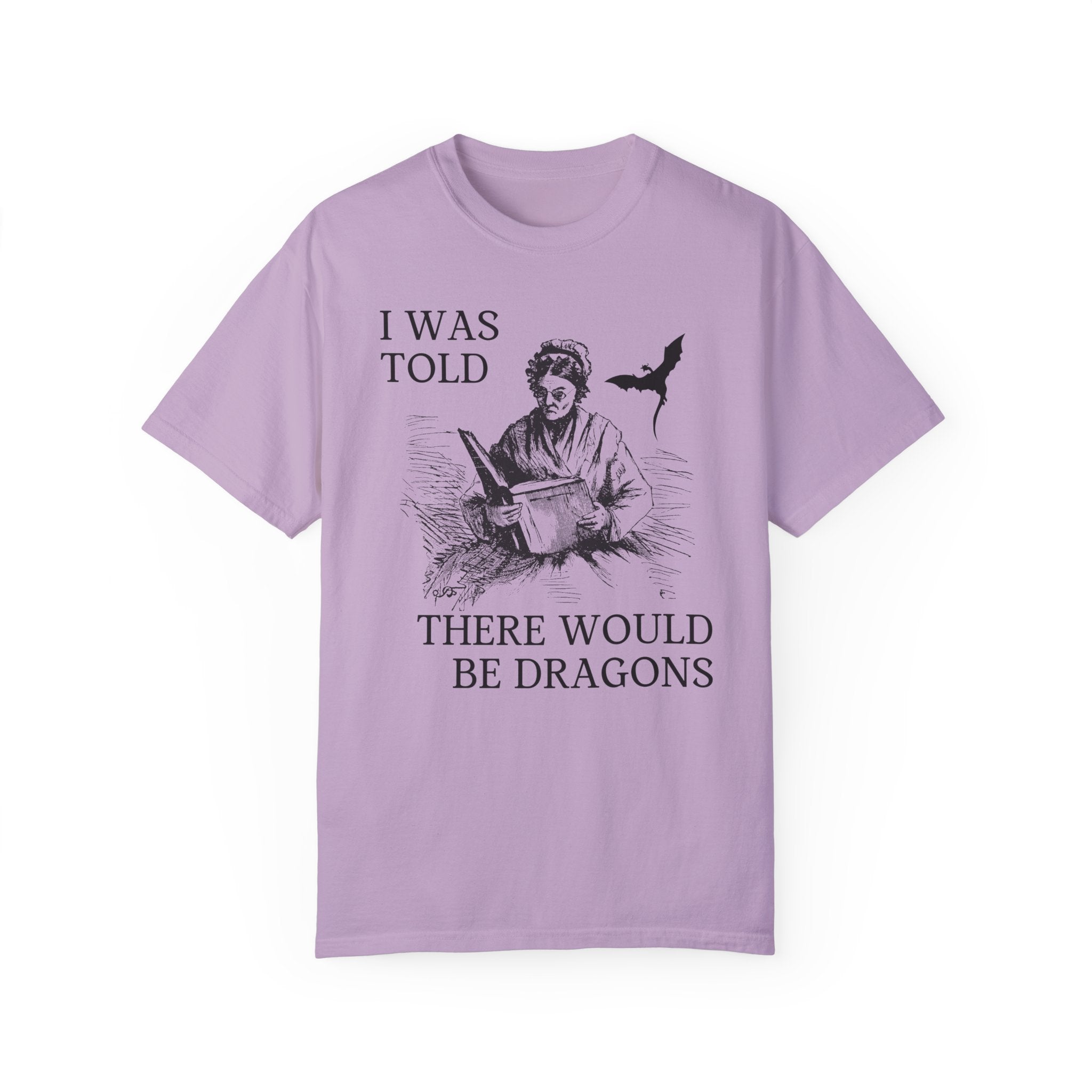 Fantasy Reader Tee Shirt for Book Lover: Funny Fantasy Book T-Shirt for Librarian, Silly Bookish Gift for Fantasy Writer or Book Author - Opal and June