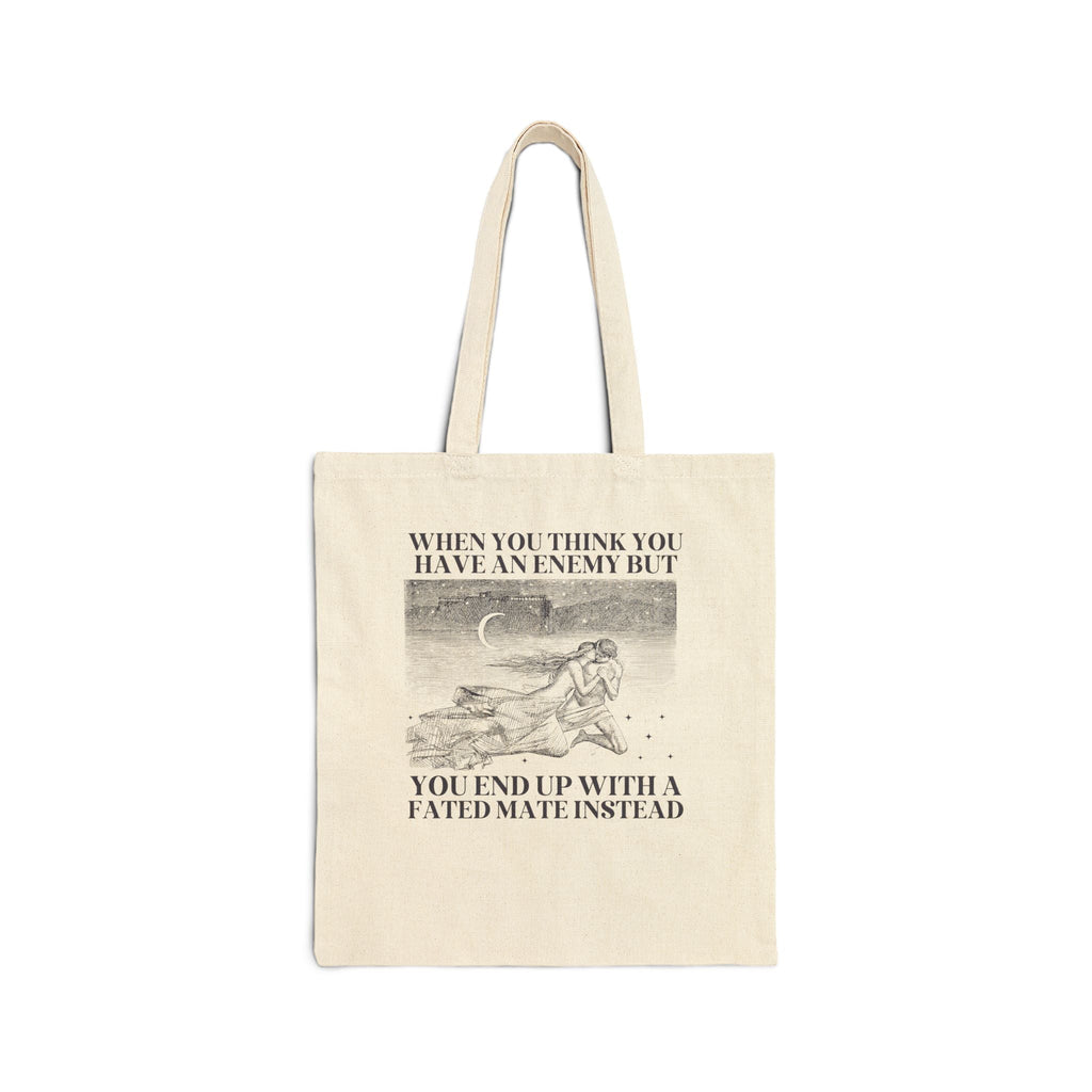 Fantasy Romance Bookworm Tote Bag - Opal and June