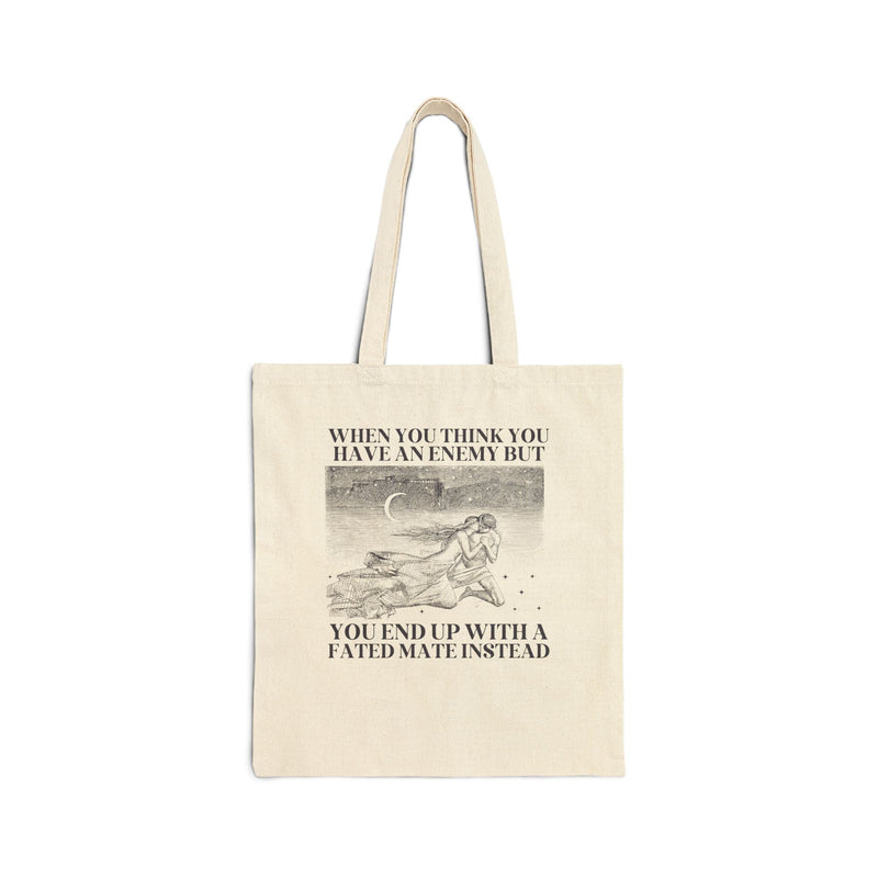 Fantasy Romance Bookworm Tote Bag - Opal and June