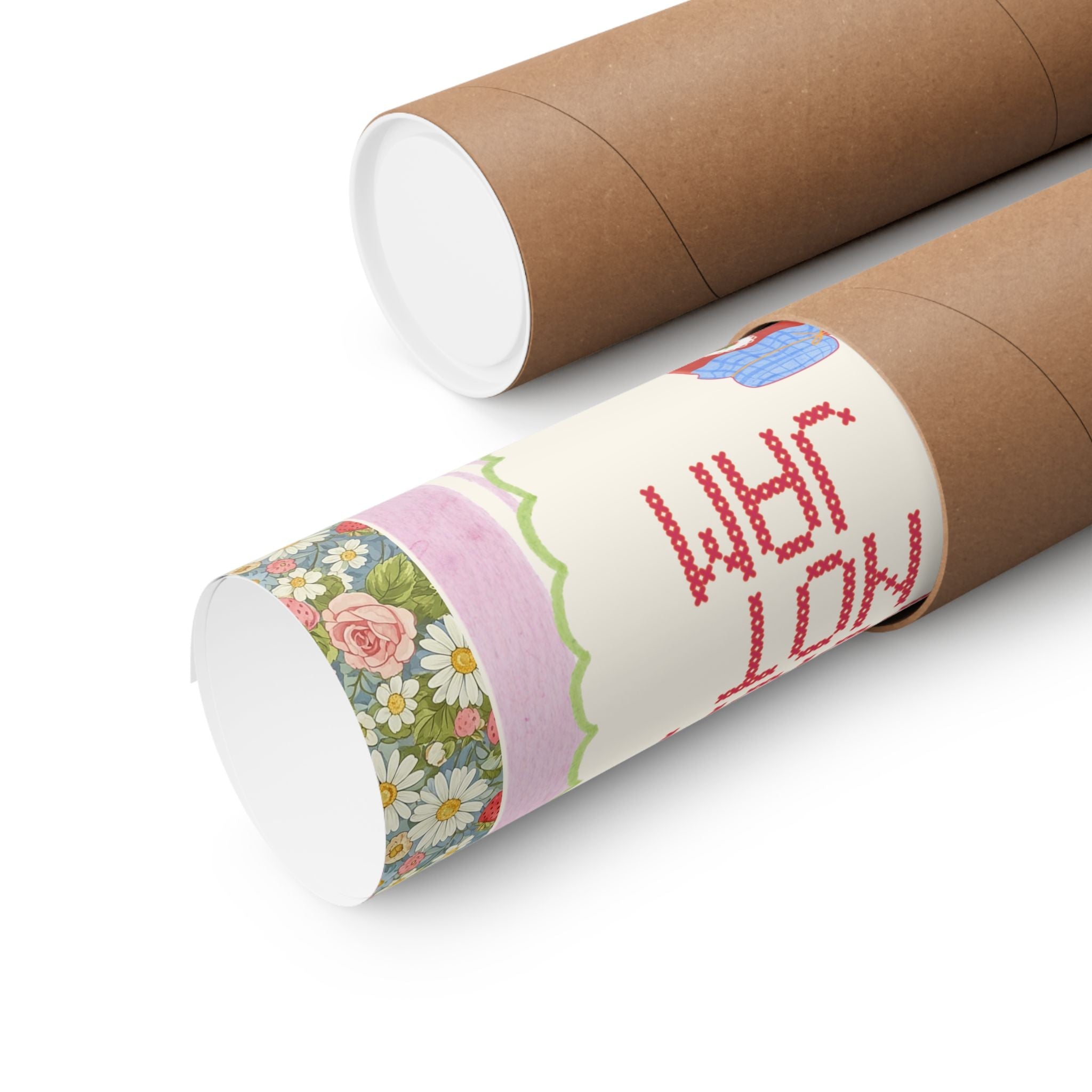 Fascism is Not My Jam: Cute Democratic Socialist Poster Print, Women's Right, Equal Rights Poster with Stripes and Bow, Political Left - Opal and June