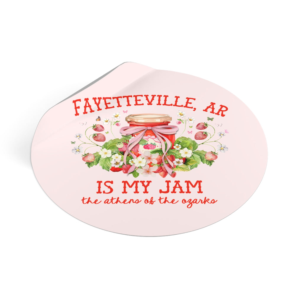 Fayetteville Arkansas Sticker - Opal and June