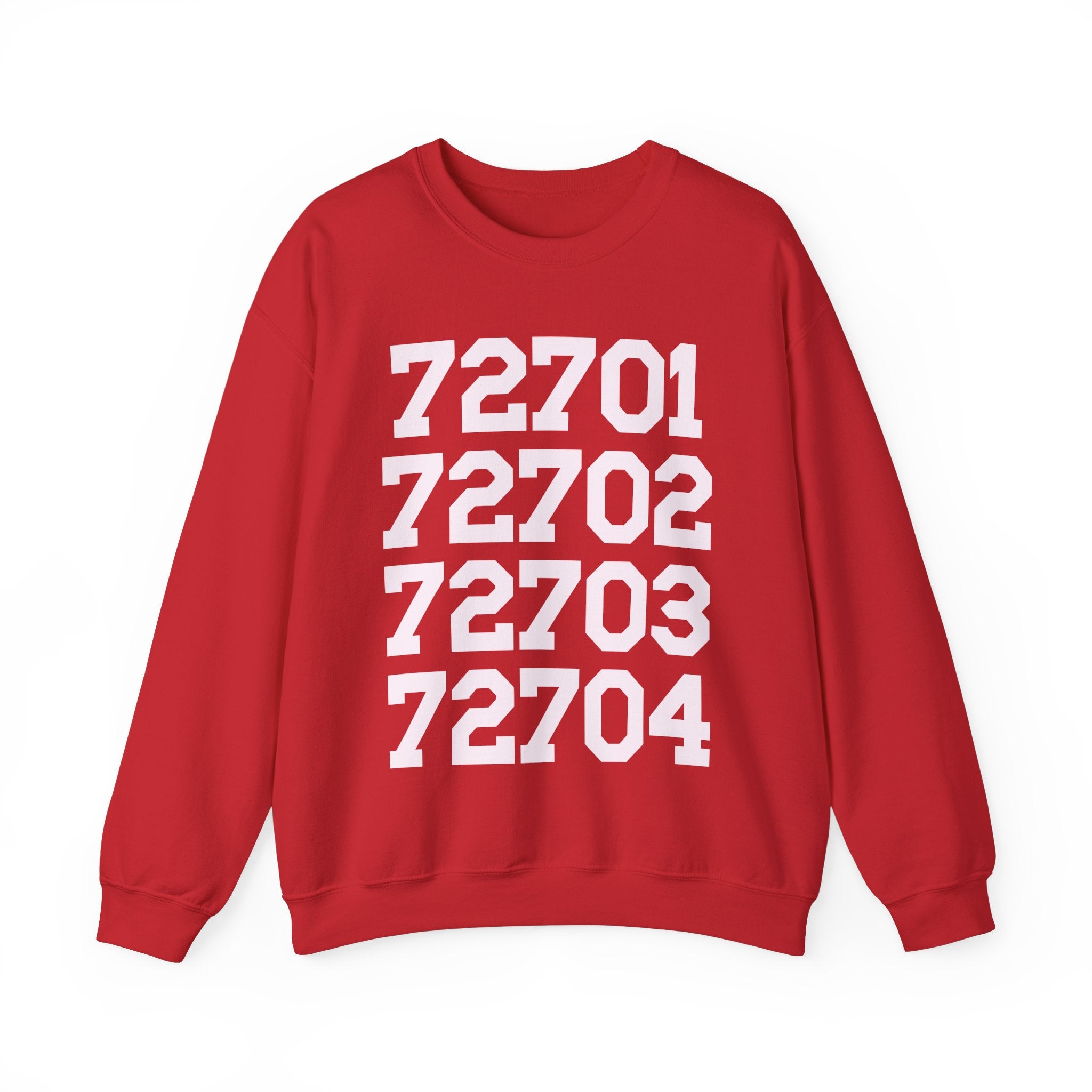 Fayetteville Arkansas Sweatshirt: 72701 to 72704 - Opal and June