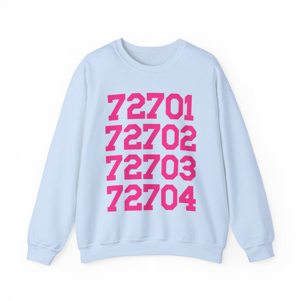 Fayetteville Arkansas Sweatshirt: 72701 to 72704 - Opal and June