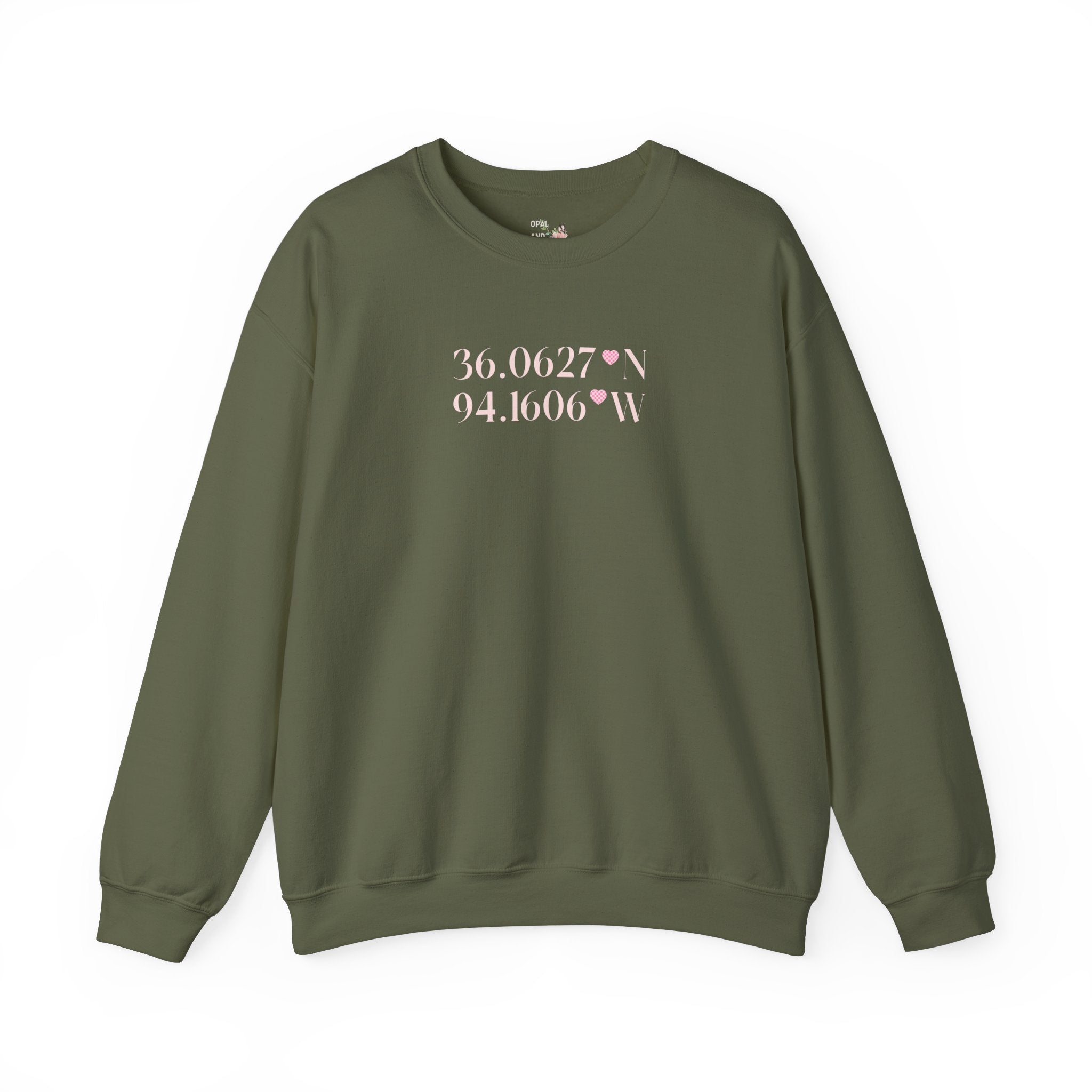 Fayetteville Arkansas Sweatshirt - Opal and June