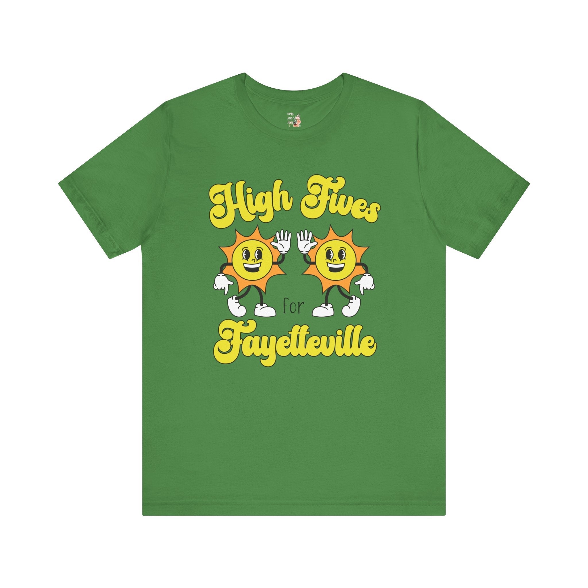 Fayetteville Arkansas T-Shirt: High Fives! - Opal and June