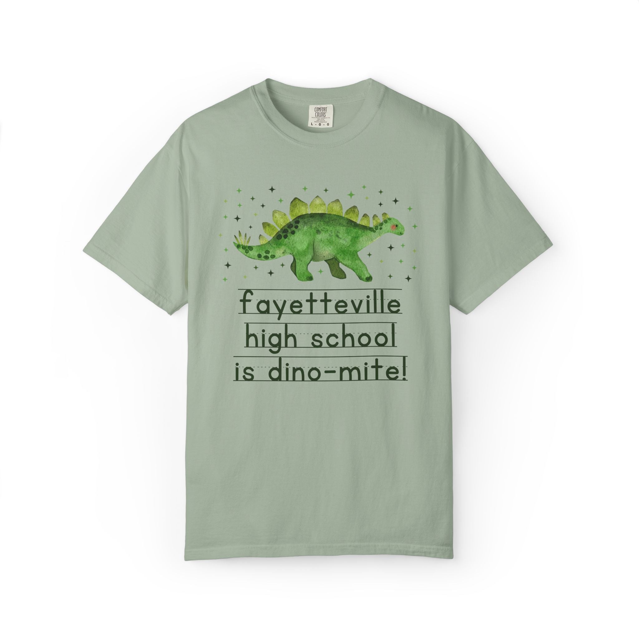 Fayetteville High School is Dino - Mite Tee Shirt | FPS + Opal and June Tee Shirt, Fayetteville Public Schools - Opal and June