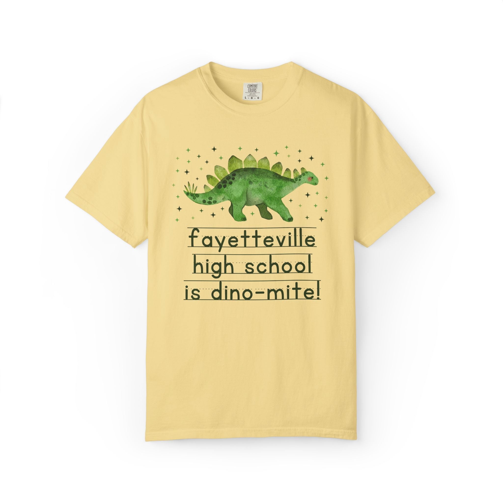 Fayetteville High School is Dino - Mite Tee Shirt | FPS + Opal and June Tee Shirt, Fayetteville Public Schools - Opal and June