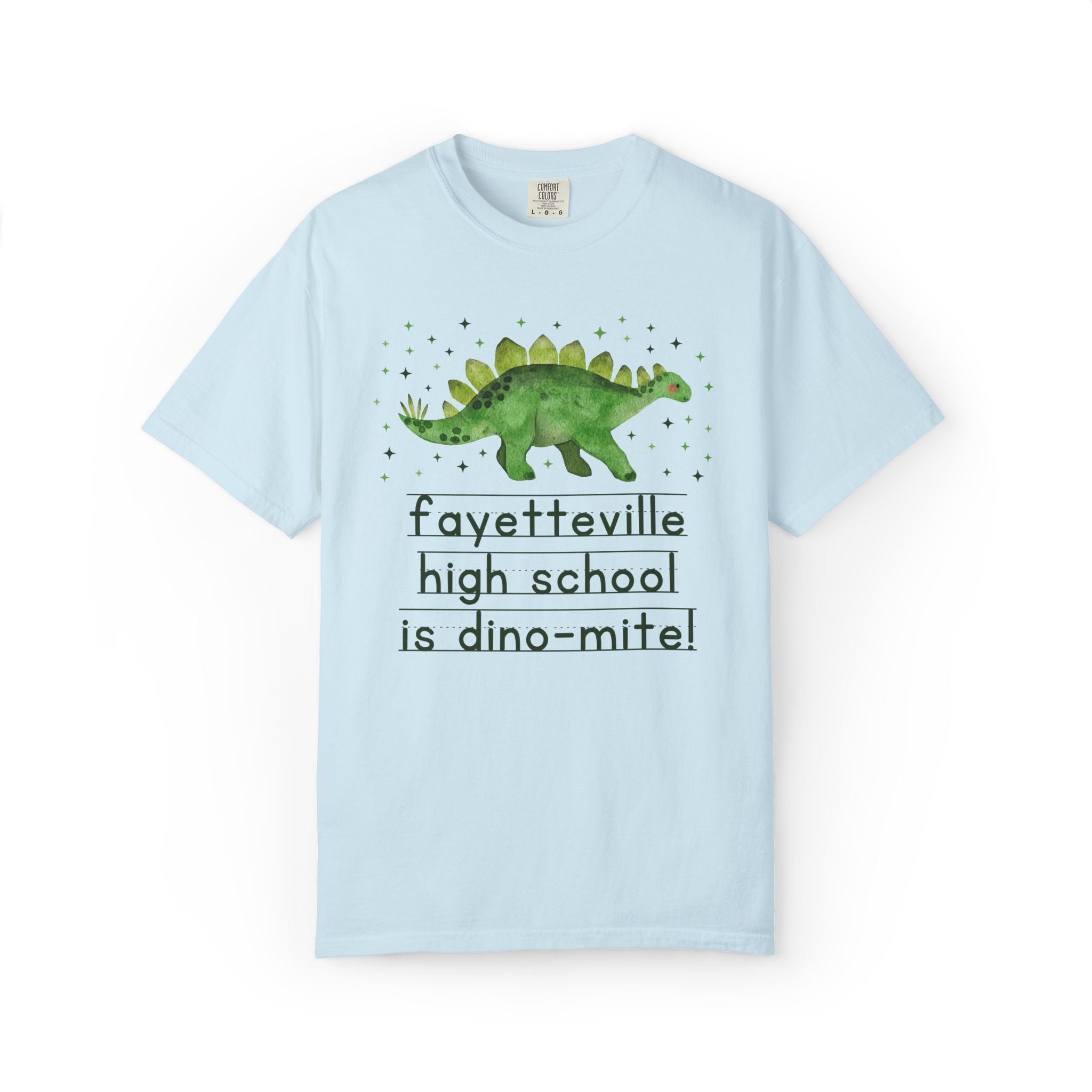 Fayetteville High School is Dino - Mite Tee Shirt | FPS + Opal and June Tee Shirt, Fayetteville Public Schools - Opal and June