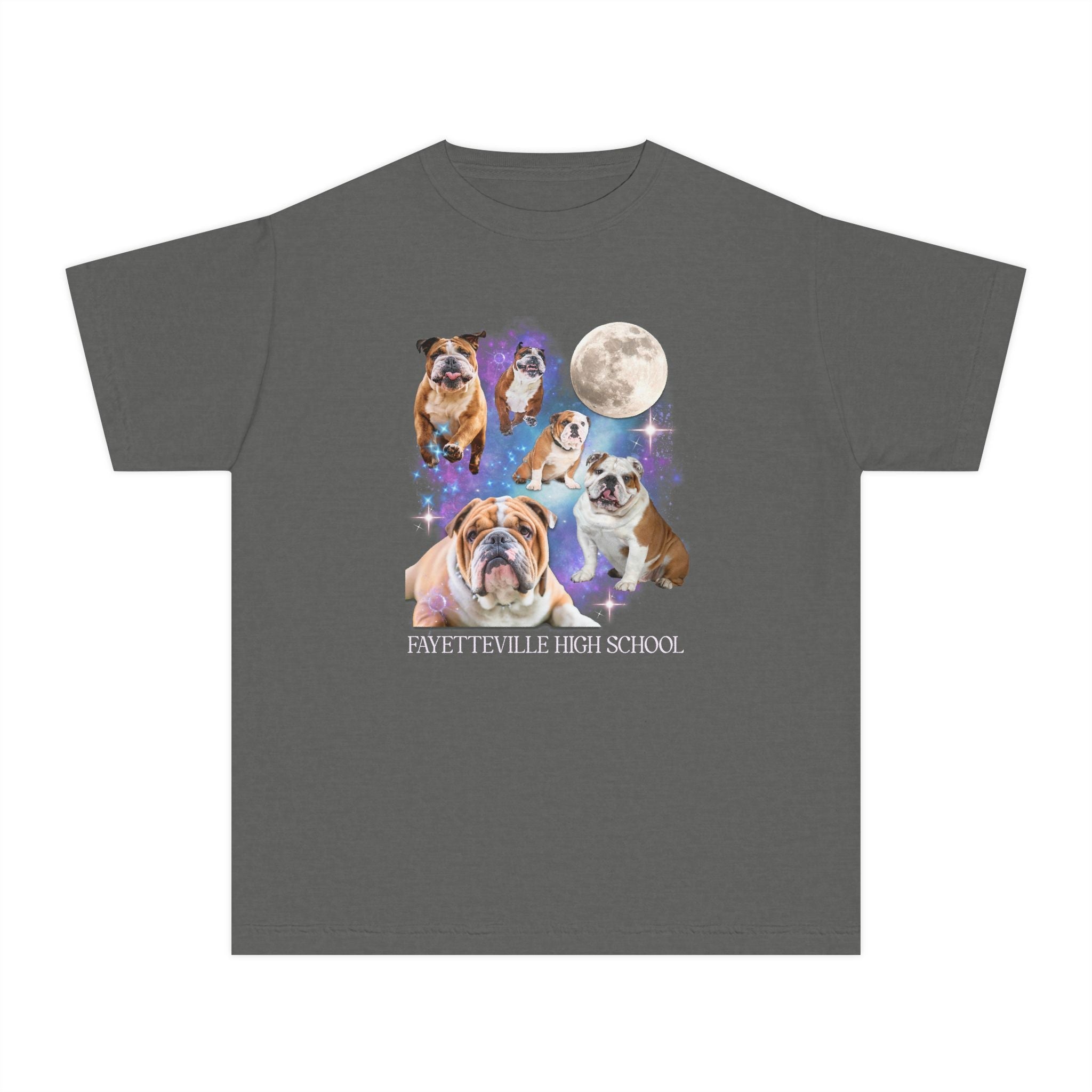 Fayetteville High School Kids Tee Shirt: Bulldogs in Space - Opal and June