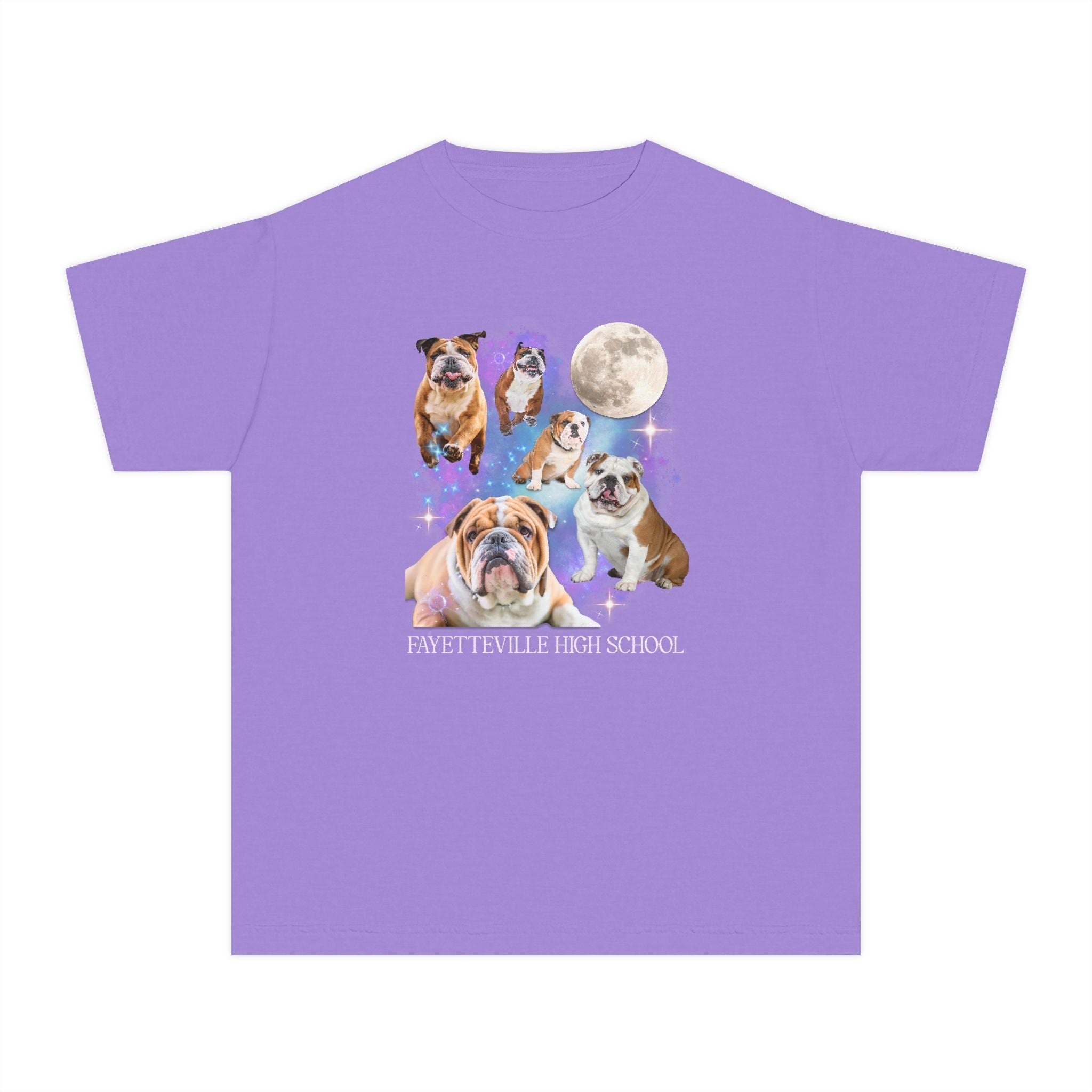 Fayetteville High School Kids Tee Shirt: Bulldogs in Space - Opal and June